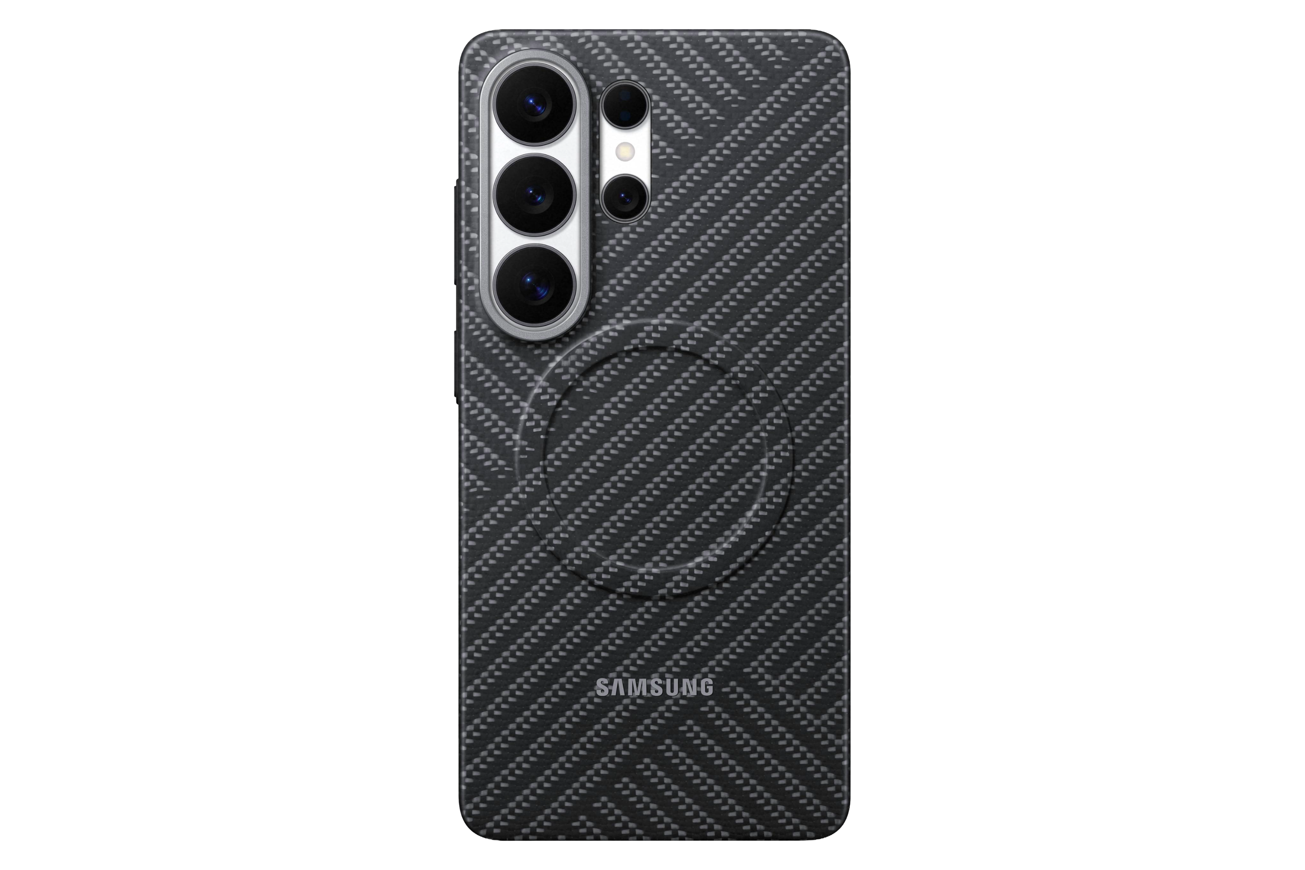 Samsung Galaxy S26 Ultra Carbon magnet case grijs
