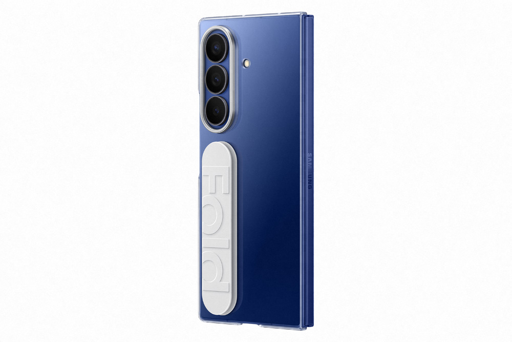 Samsung Galaxy Fold7 Clear grip case transparant