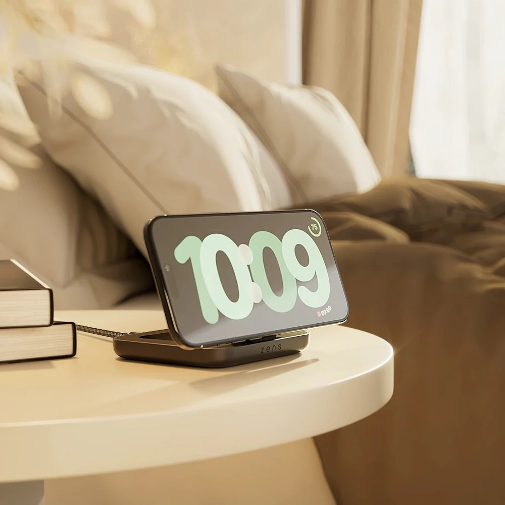 Zens Magnetic nightstand draadloze oplader 15W zwart