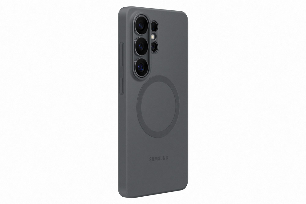 Samsung Galaxy S26 Ultra Silicone magnet case zwart