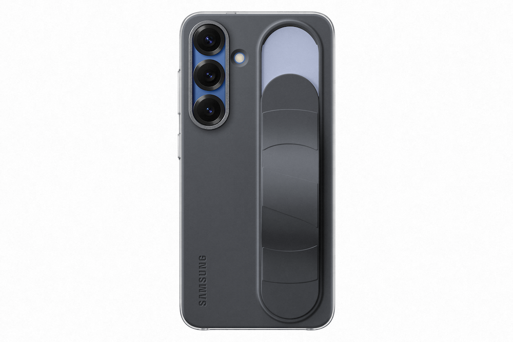 Samsung Galaxy S25 Standing grip case zwart