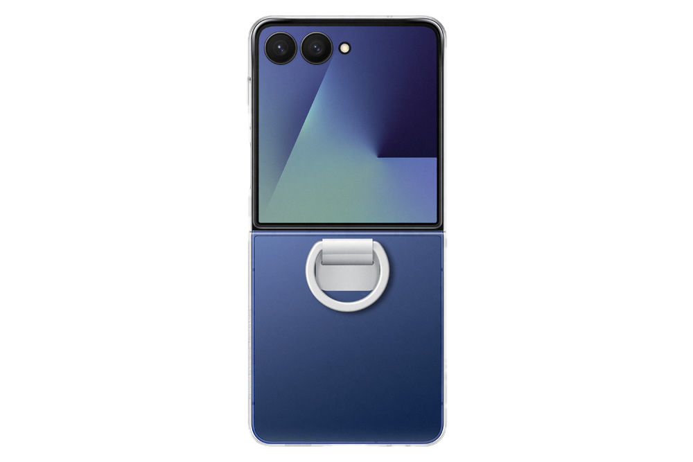 Samsung Galaxy Flip7 Clear ring case transparant
