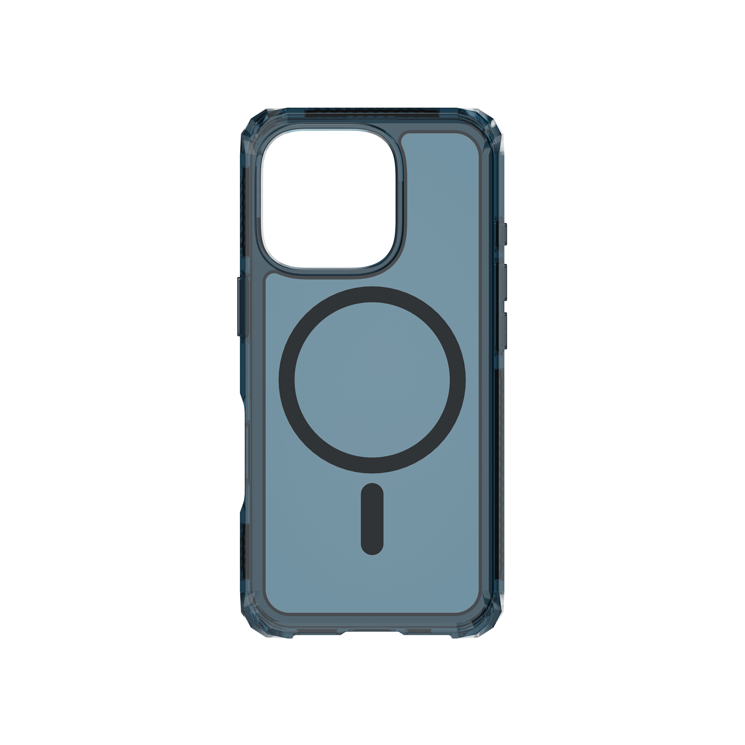 SoSkild iPhone 16 Pro Defend heavy impact case met magnetische ring grijs