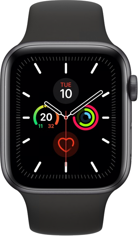 Apple Watch 5 GPS 44 mm aluminium space grey
