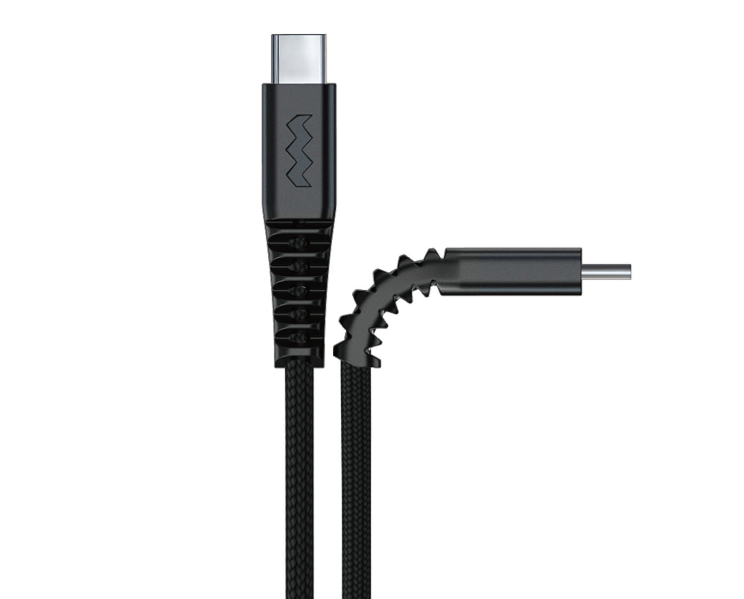 SoSkild Ultimate Cable USB-C naar USB-C verstevigde kabel 1.5m zwart