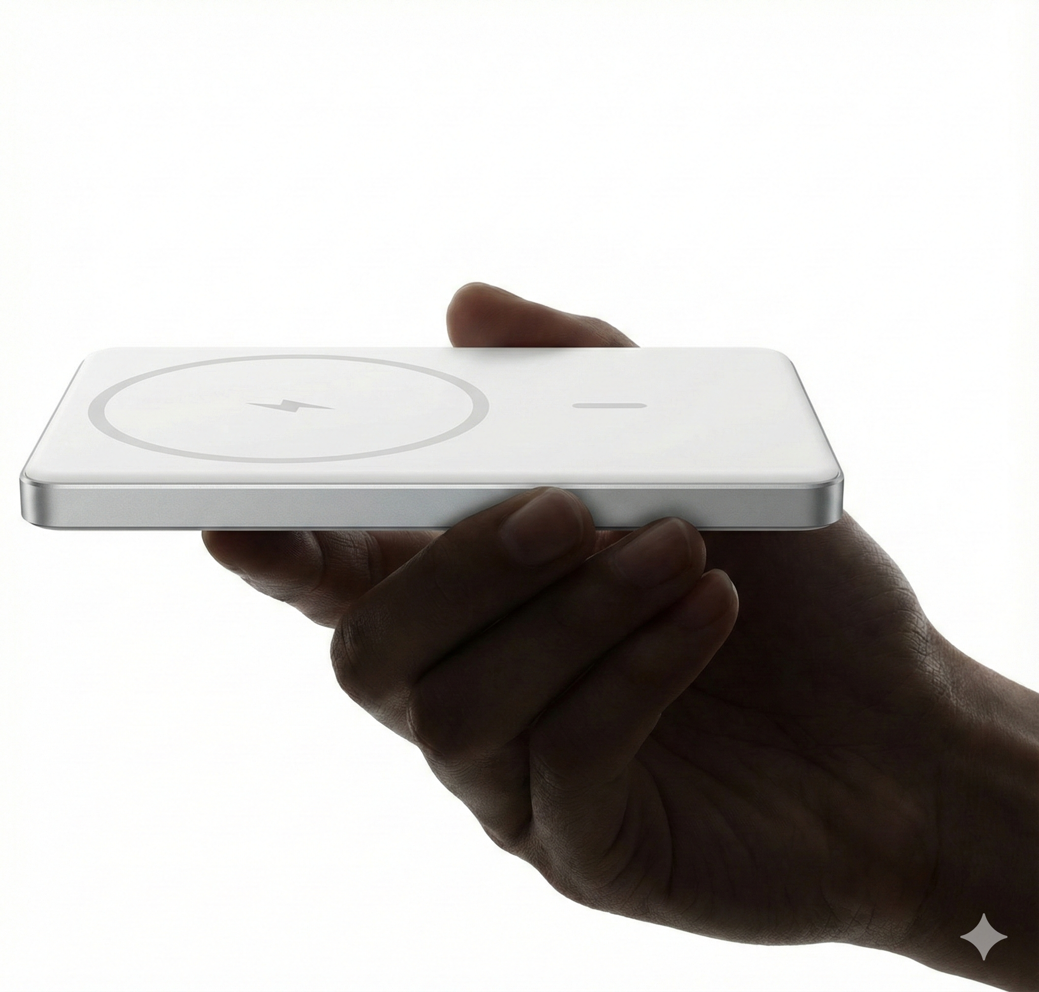 BeHello Draadloze powerbank 5000mAh wit