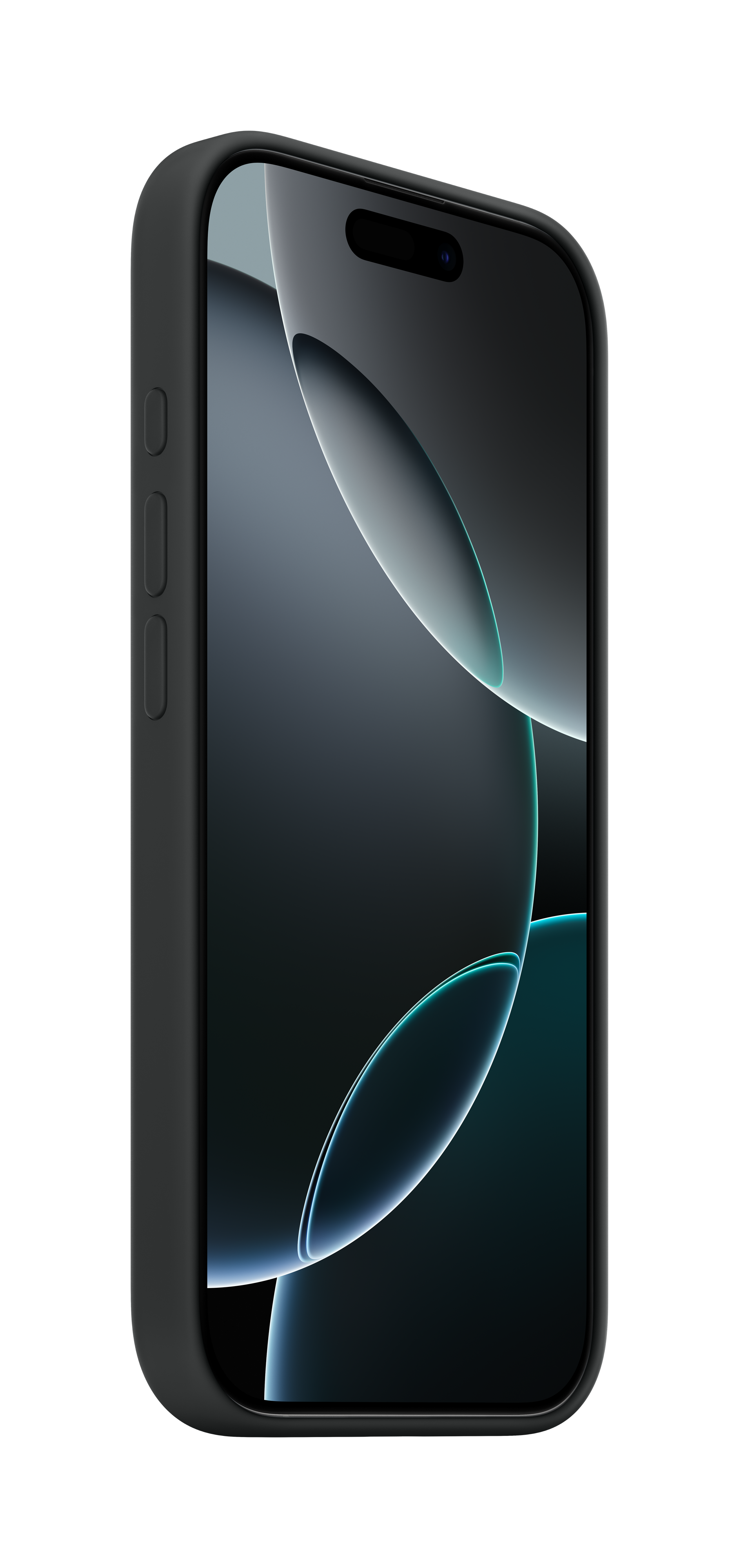 Apple iPhone 16 Pro Silicone case met MagSafe zwart