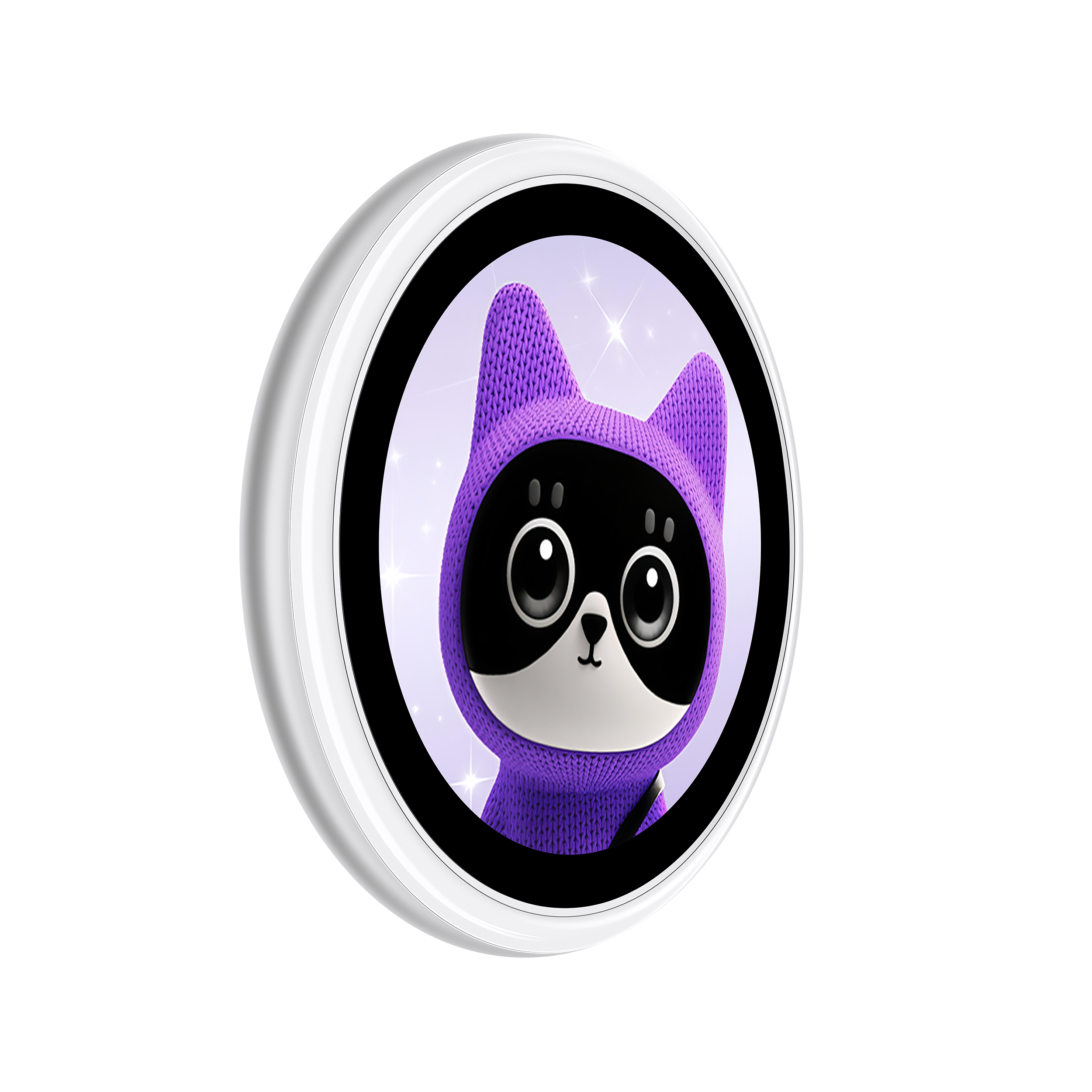 OPPO Bubble Mag e-badge zilver