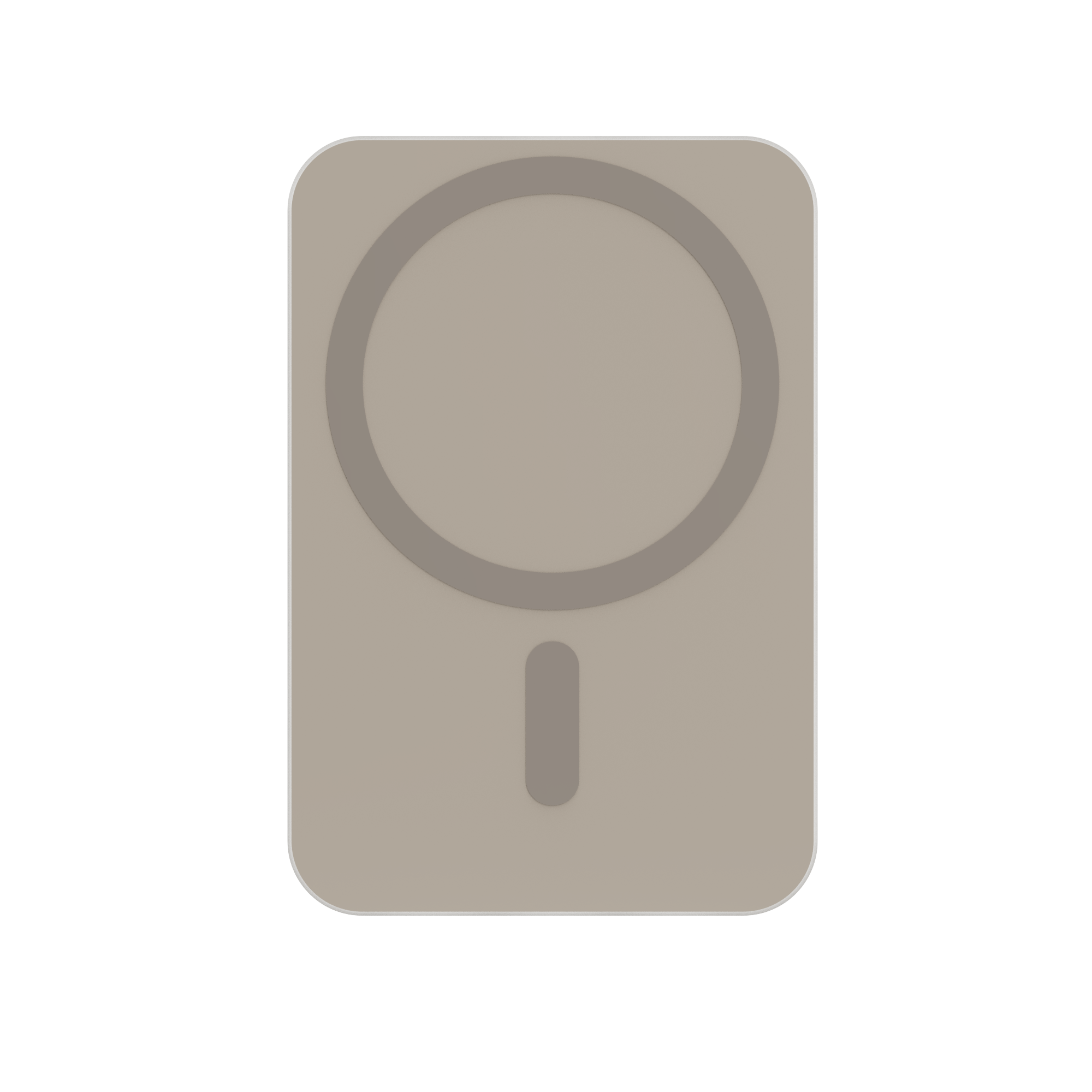 BeHello Telefoonhouder met magnetische ring grijs