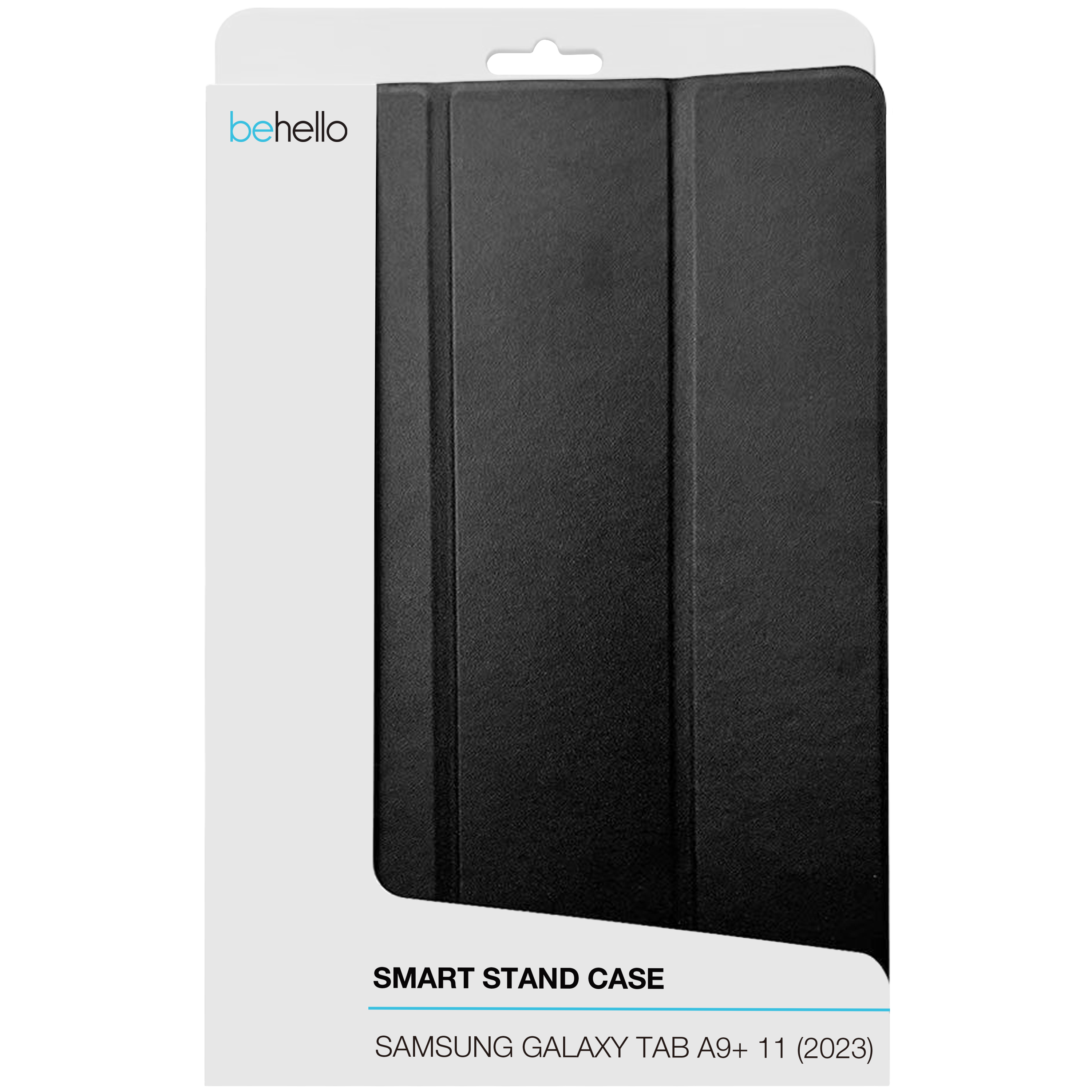 BeHello Samsung Galaxy Tab A9+ Smart stand case zwart