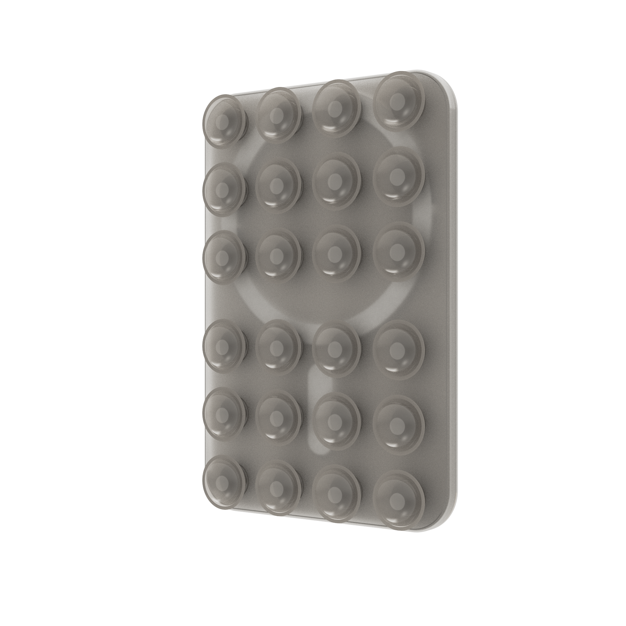 BeHello Telefoonhouder met magnetische ring grijs