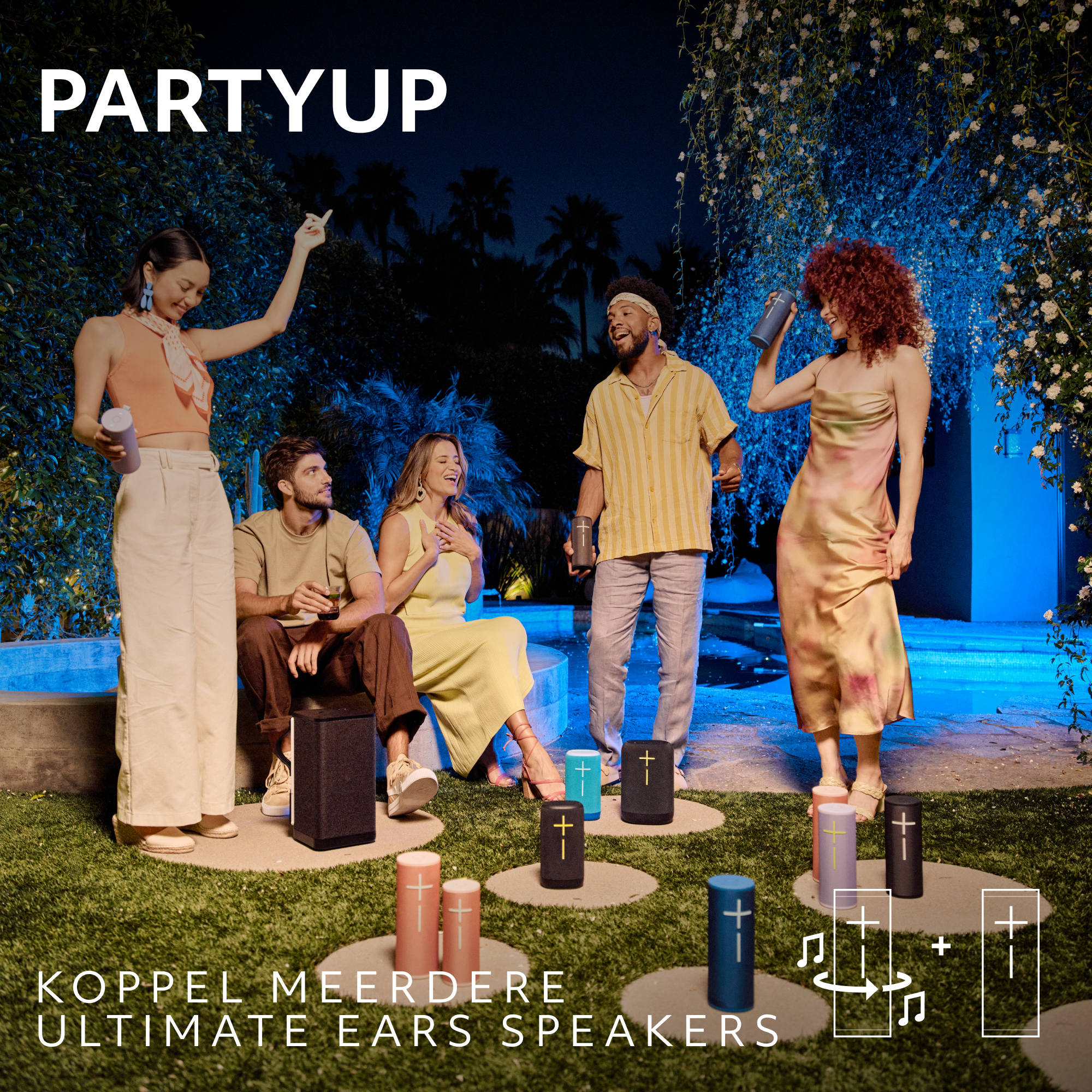 Ultimate Ears Megaboom 4 bluetooth speaker zwart