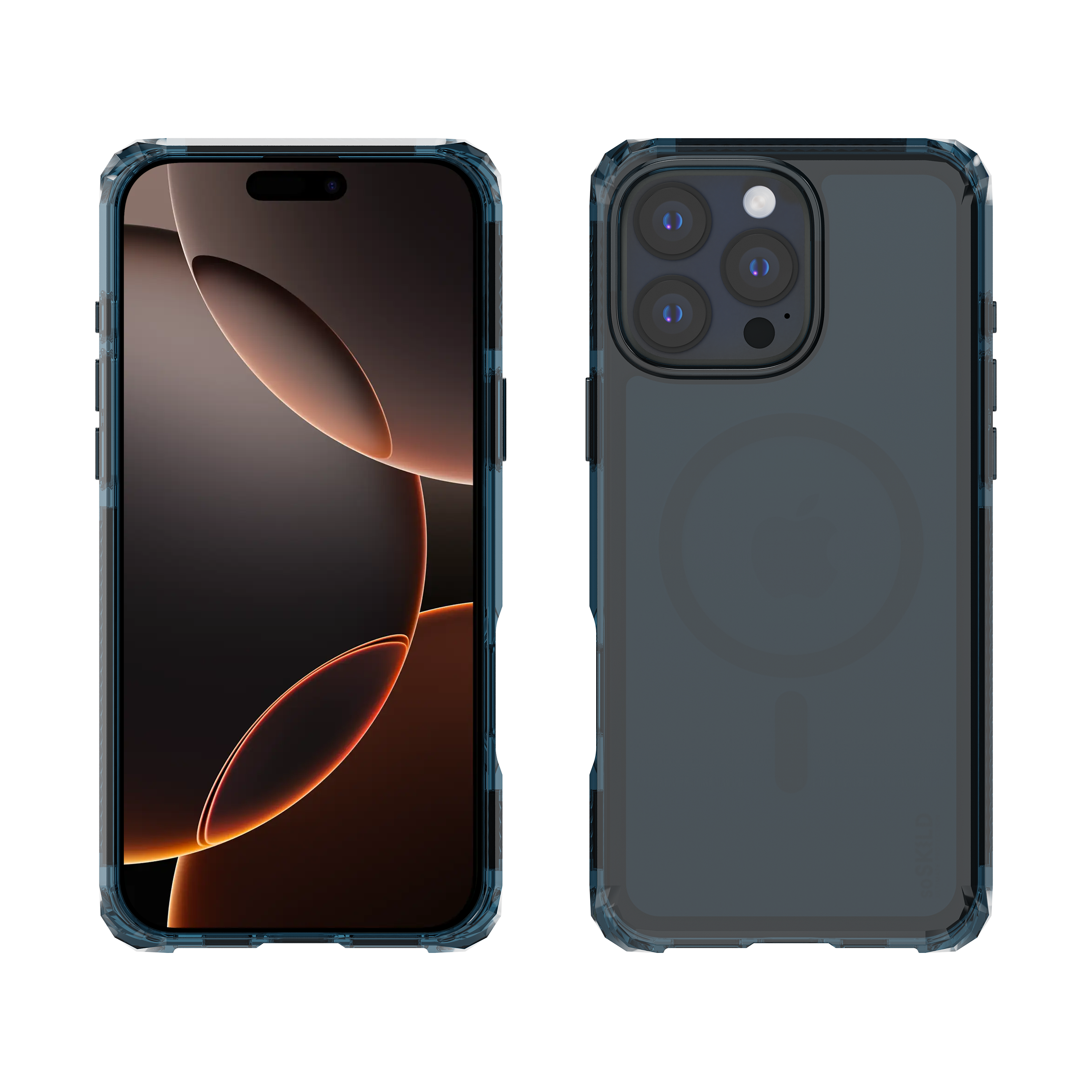 SoSkild iPhone 16 Pro Max Defend heavy impact case met magnetische ring grijs