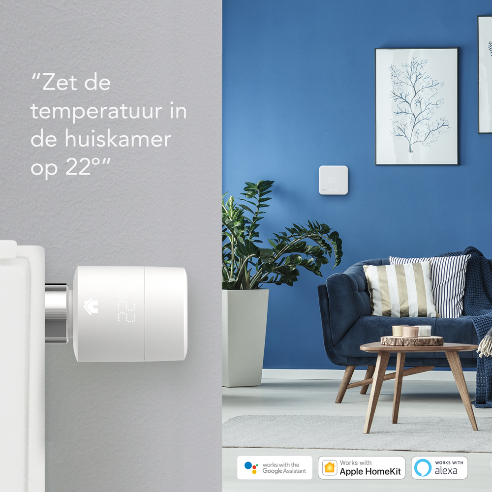 Tado Slimme thermostaat Essential kit wit