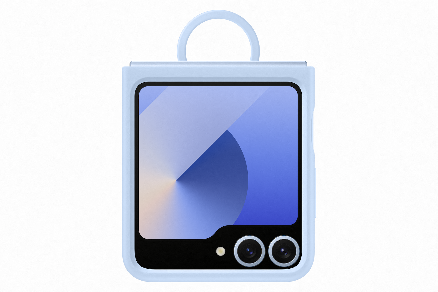 Samsung Galaxy Flip6 Silicone case blauw