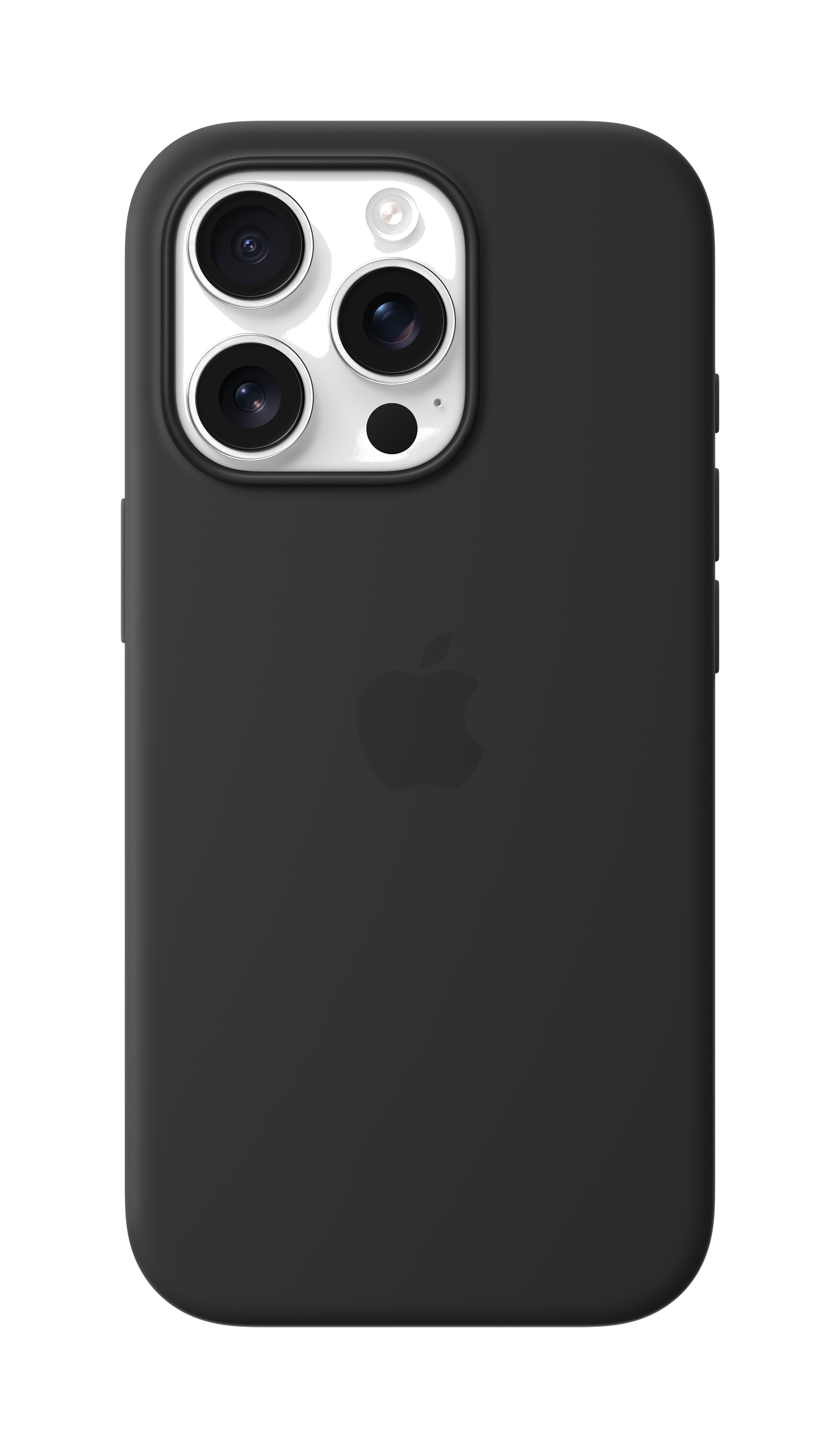 Apple iPhone 16 Pro Silicone case met MagSafe zwart