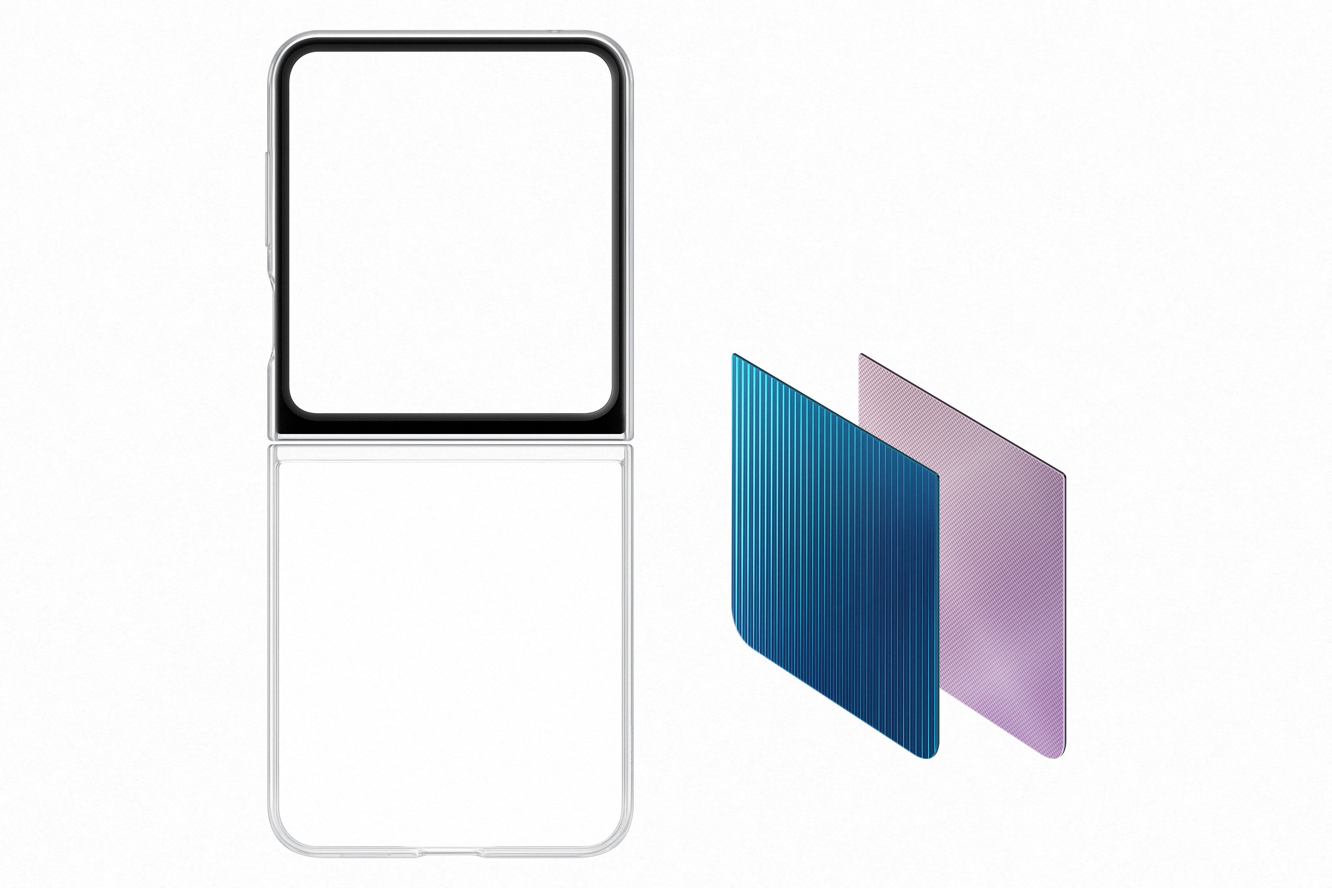 Samsung Galaxy Flip5 Flipsuit case transparant