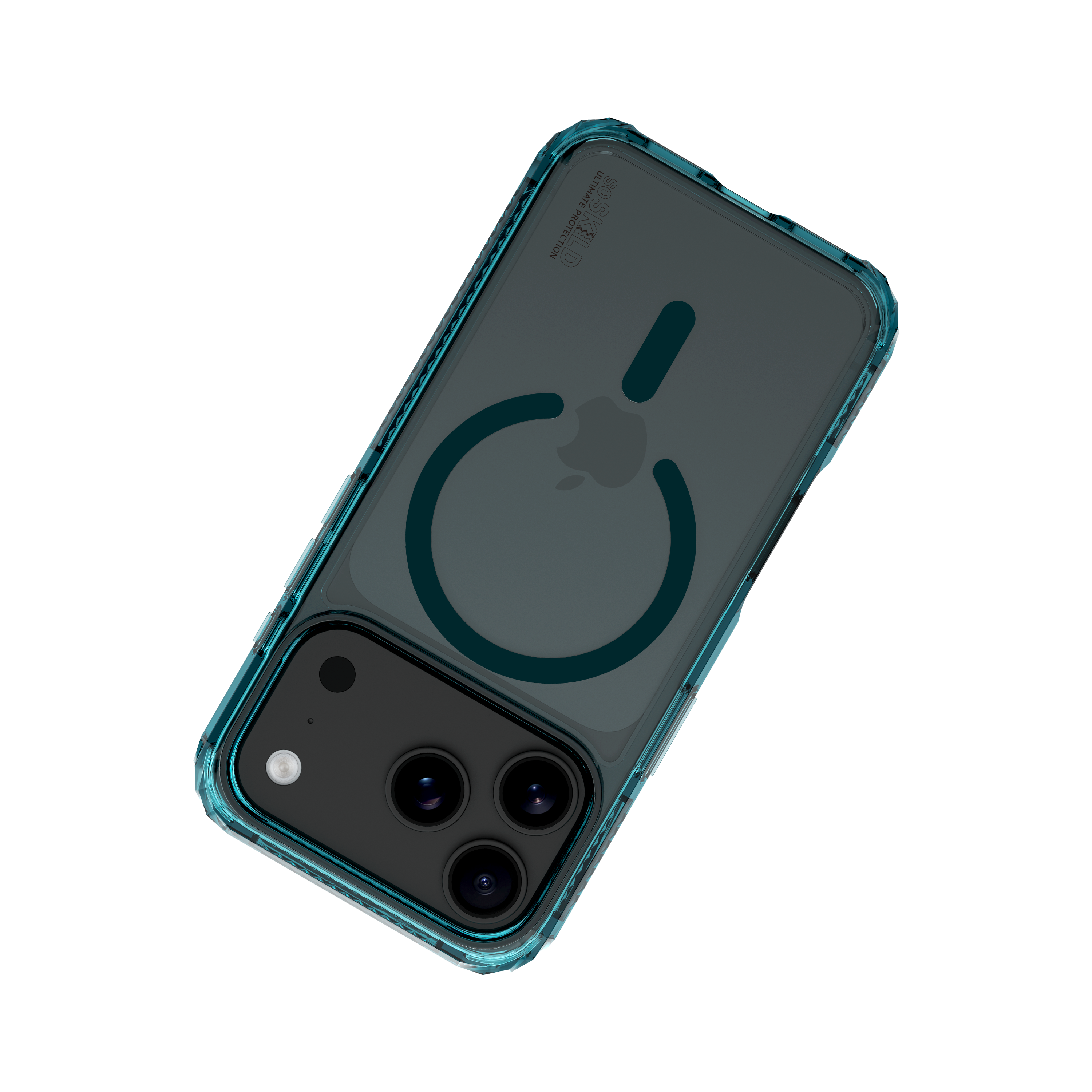 SoSkild iPhone 18 Pro / 17 Pro Defend heavy impact case met magnetische ring grijs