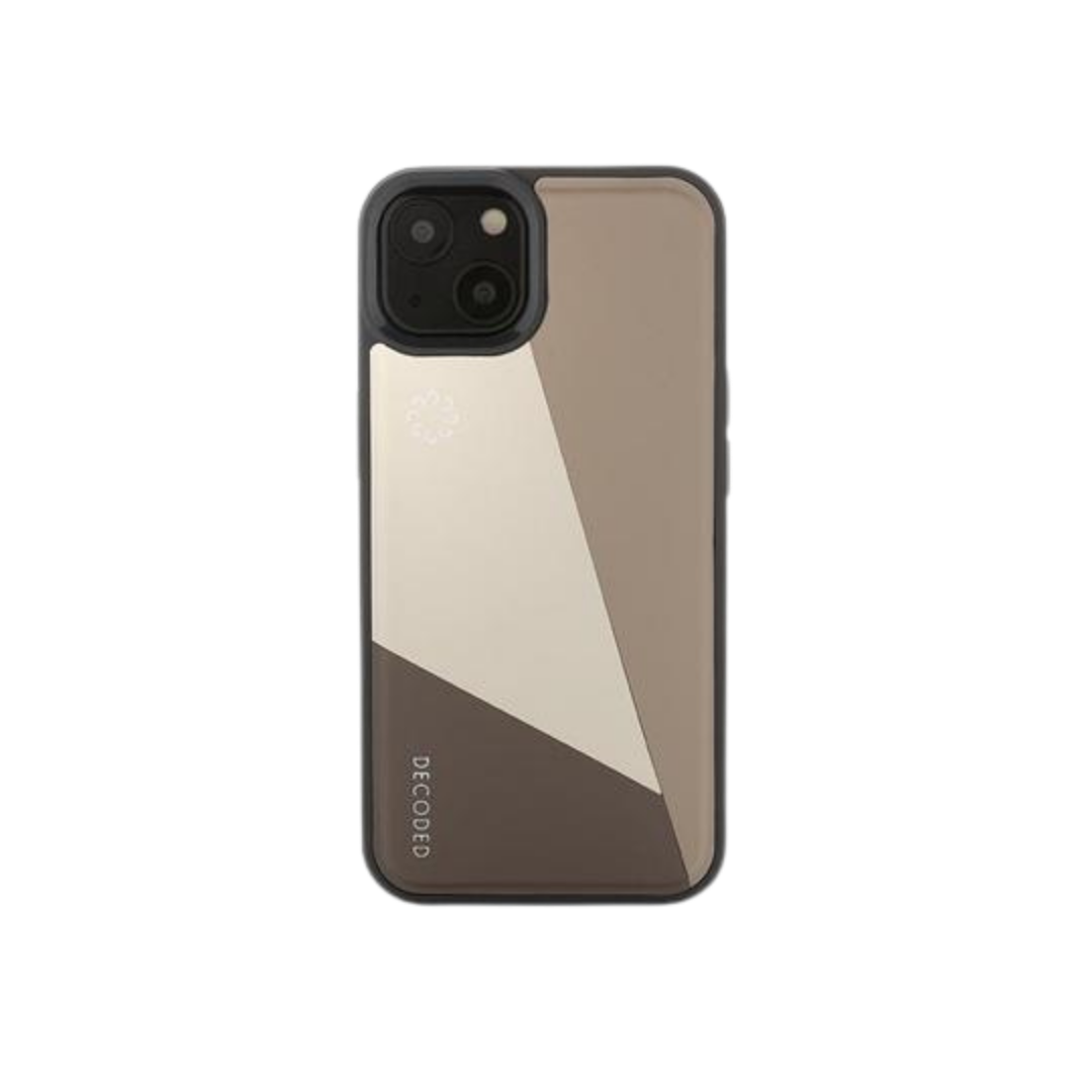 Decoded iPhone 13 Nike Grind leather back case met MagSafe bruin