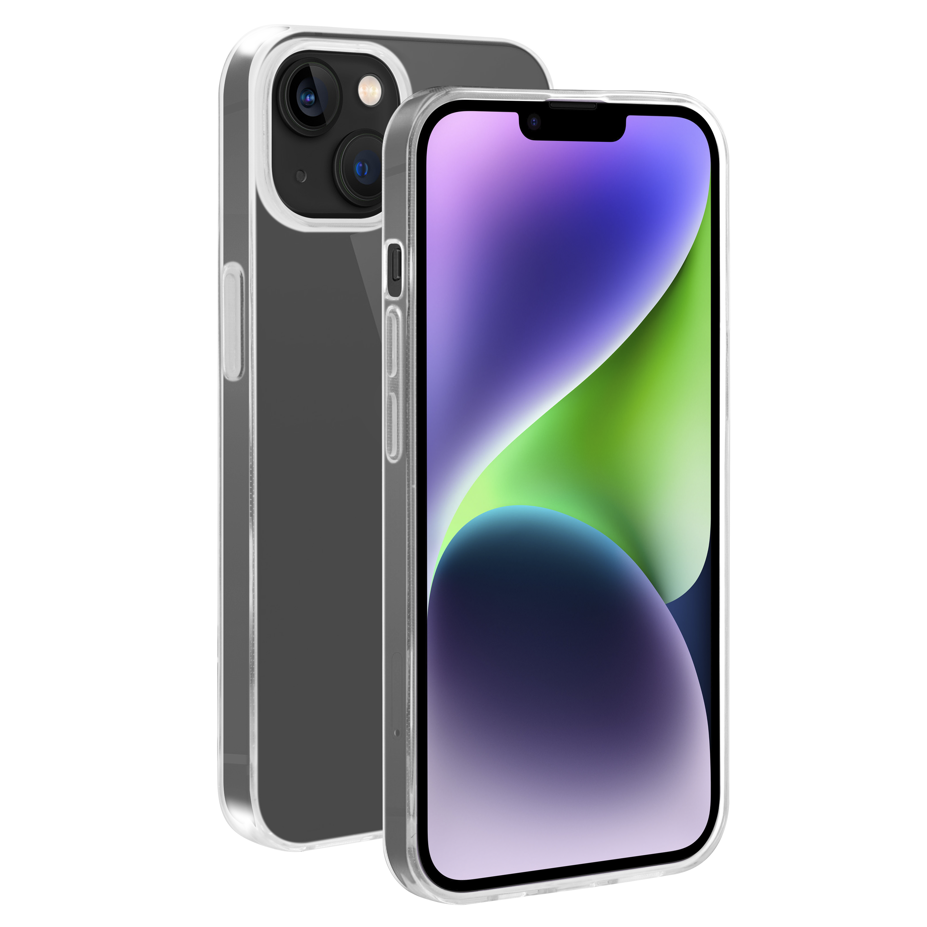 BeHello iPhone 14 Plus Thin gel case transparant