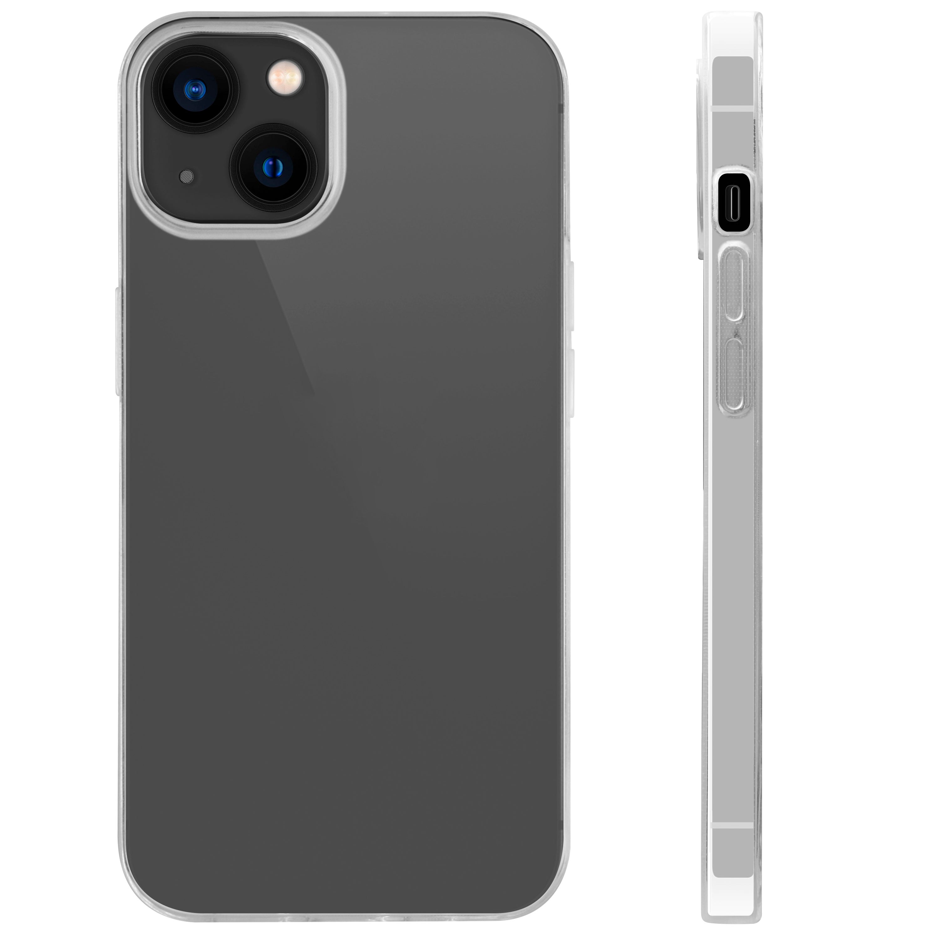 BeHello iPhone 14 Plus Thin gel case transparant
