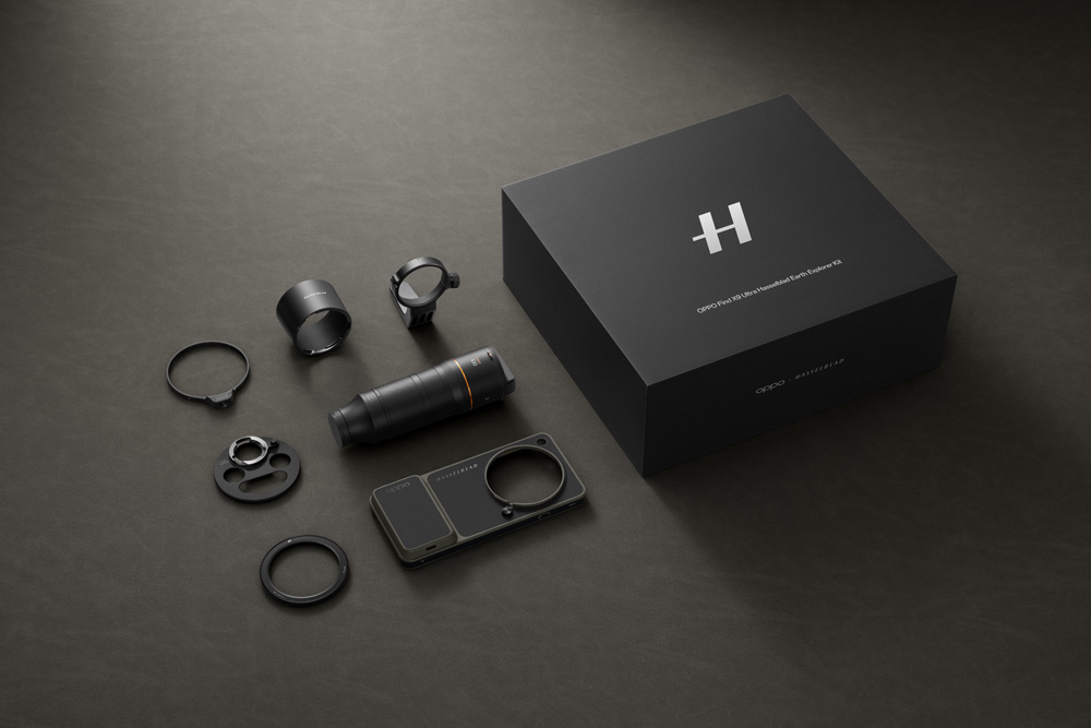 Oppo OPPO Find X9 Ultra Hasselblad earth explorer kit zwart