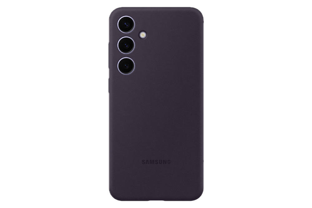 Samsung Galaxy S24+ Silicone case dark violet