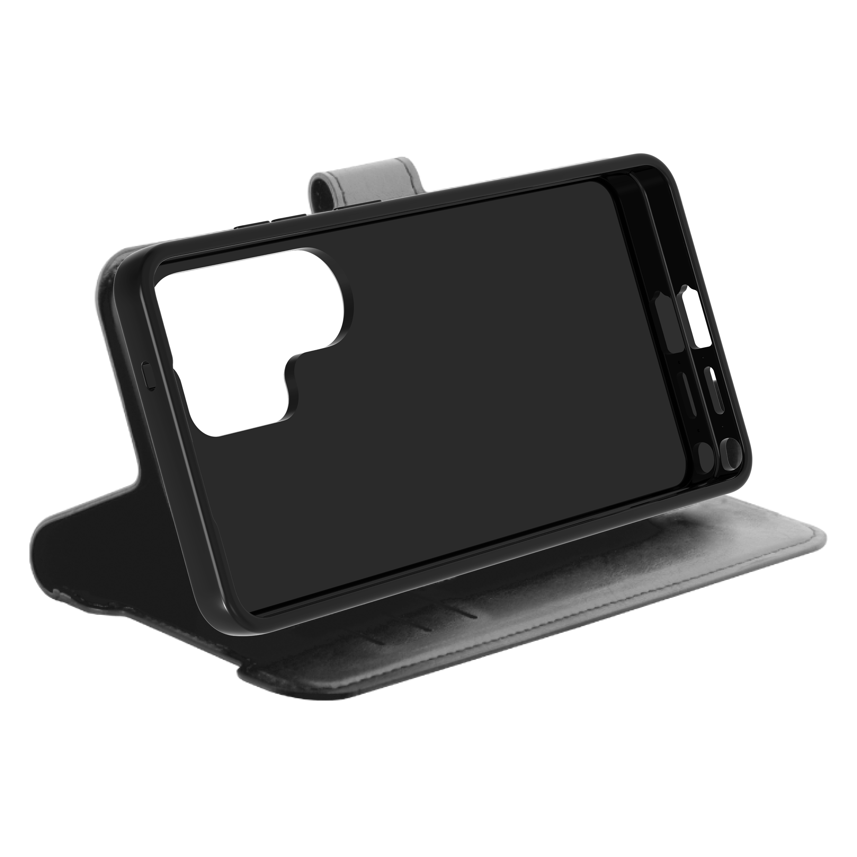 BeHello Samsung Galaxy S26 Ultra Gel wallet case zwart