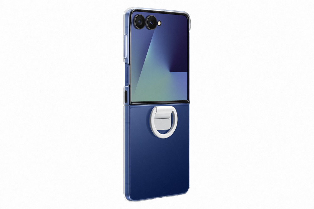 Samsung Galaxy Flip7 Clear ring case transparant