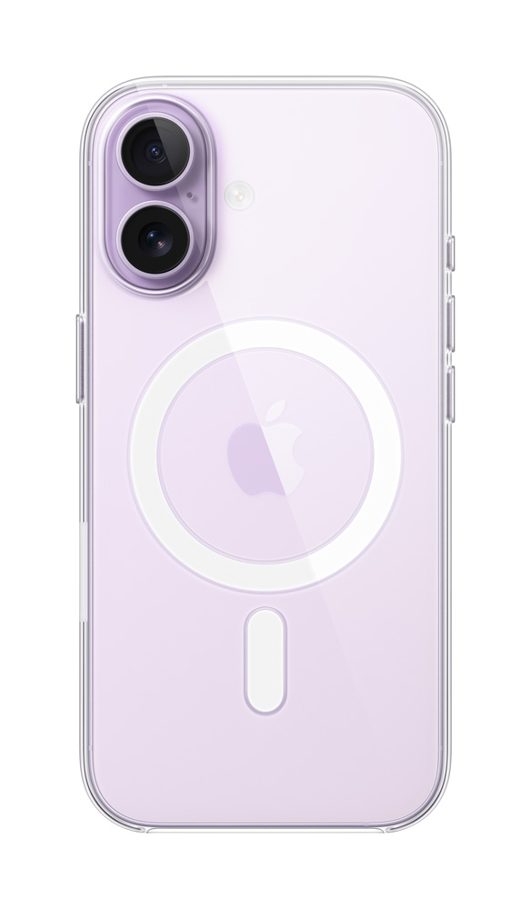Apple iPhone 17 Clear case met MagSafe transparant