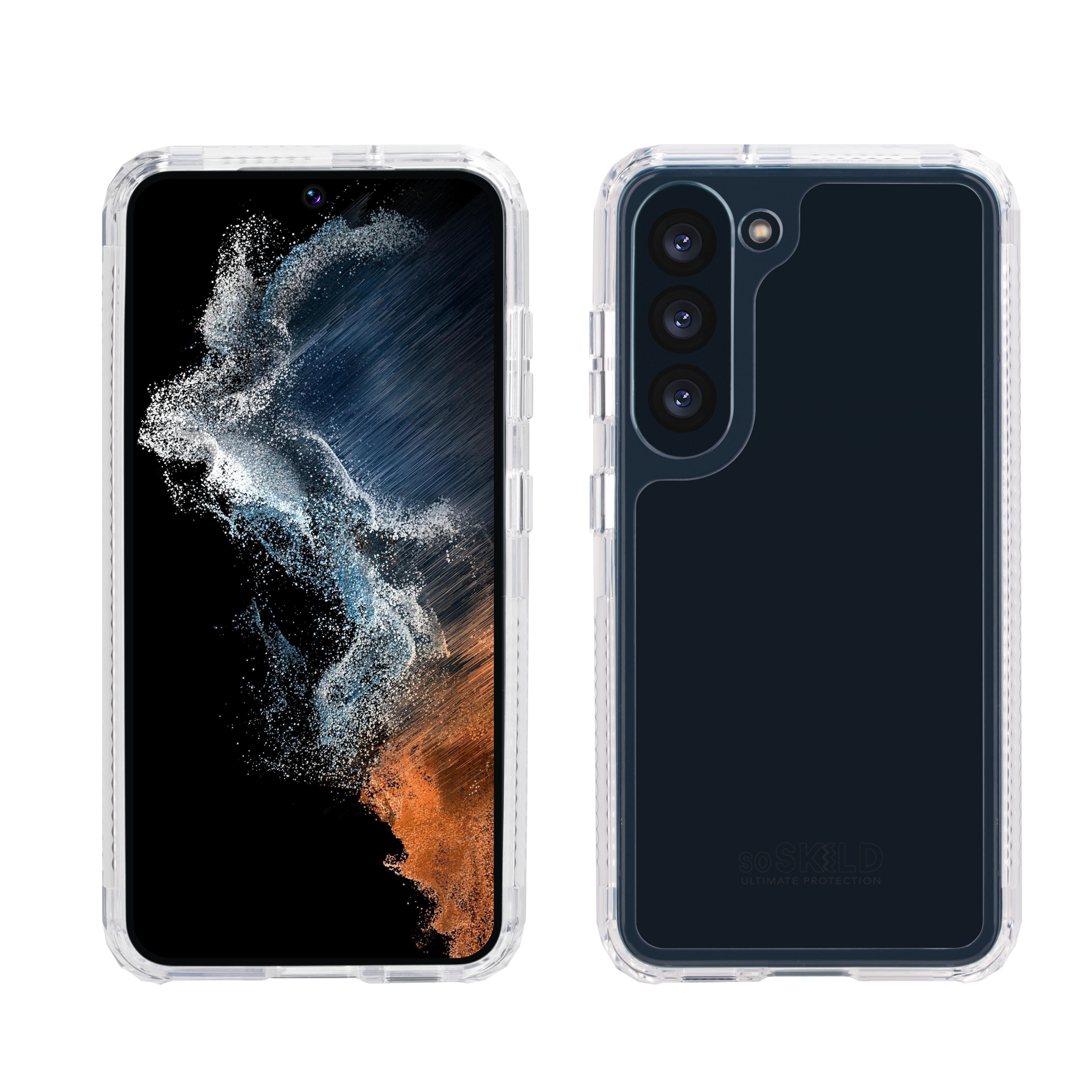 SoSkild Samsung Galaxy S23 Defend heavy impact case transparant