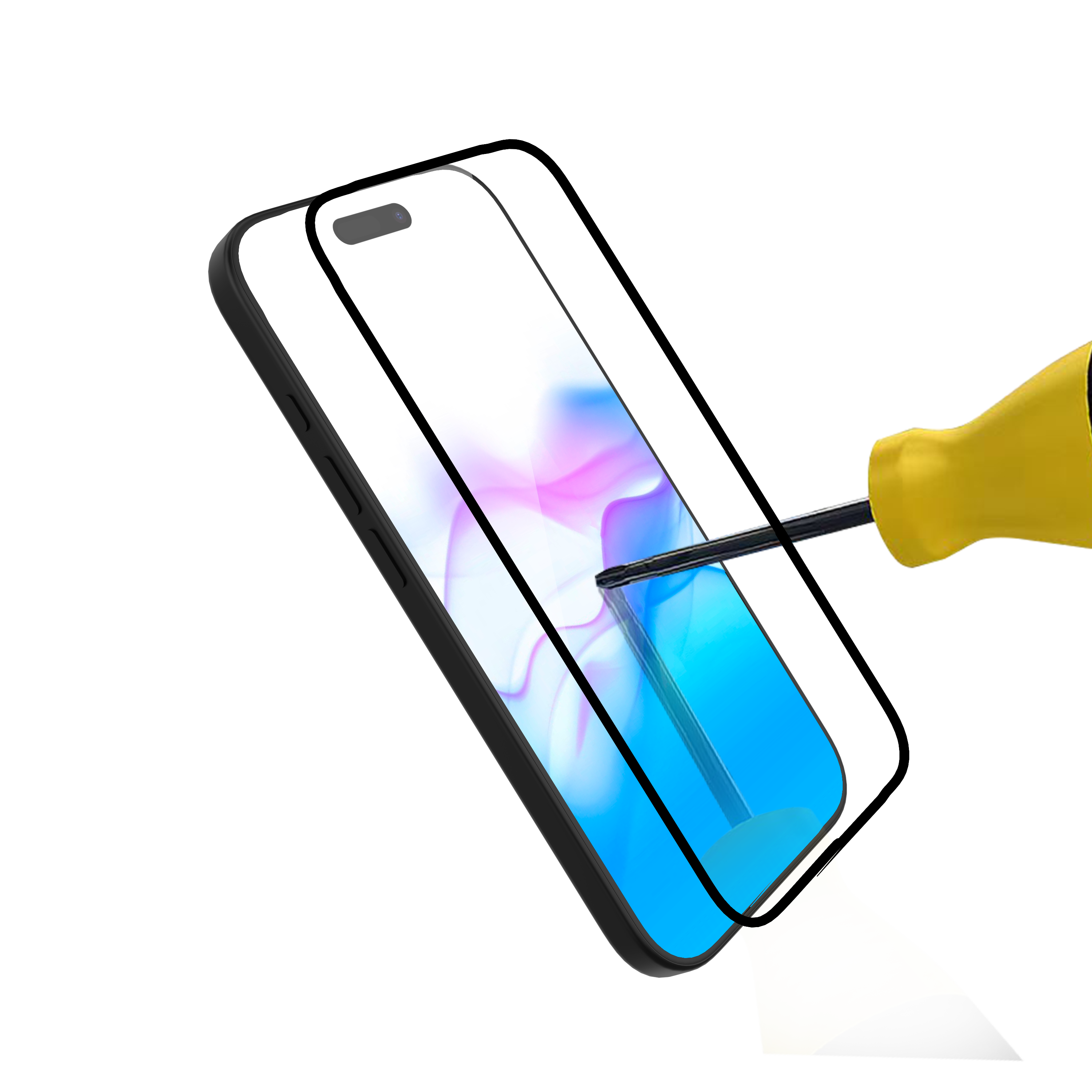 BeHello iPhone 17 Pro Max Anti-reflective premium glass screenprotector