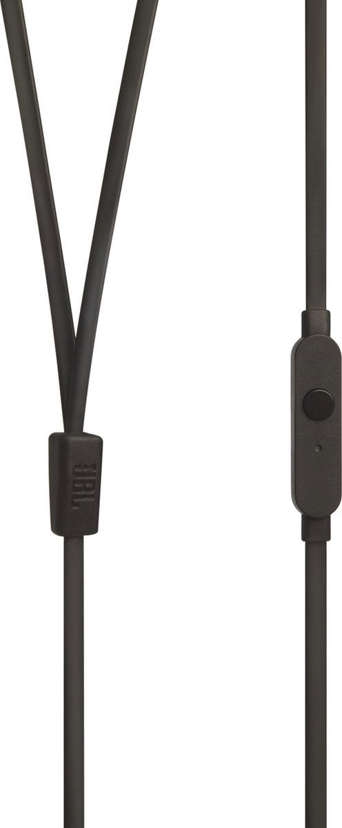 JBL T210 oordopjes met 3.5mm jack zwart