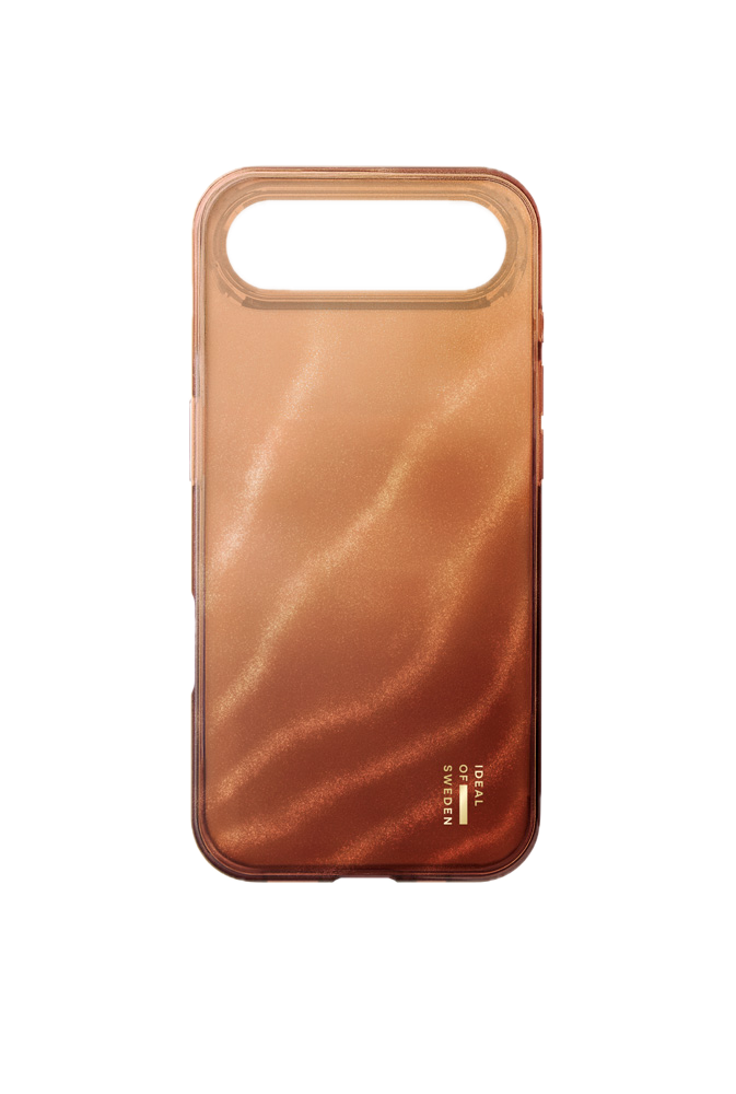iDeal of Sweden iPhone Air Glitter glow case met magnetische ring mocha mousse