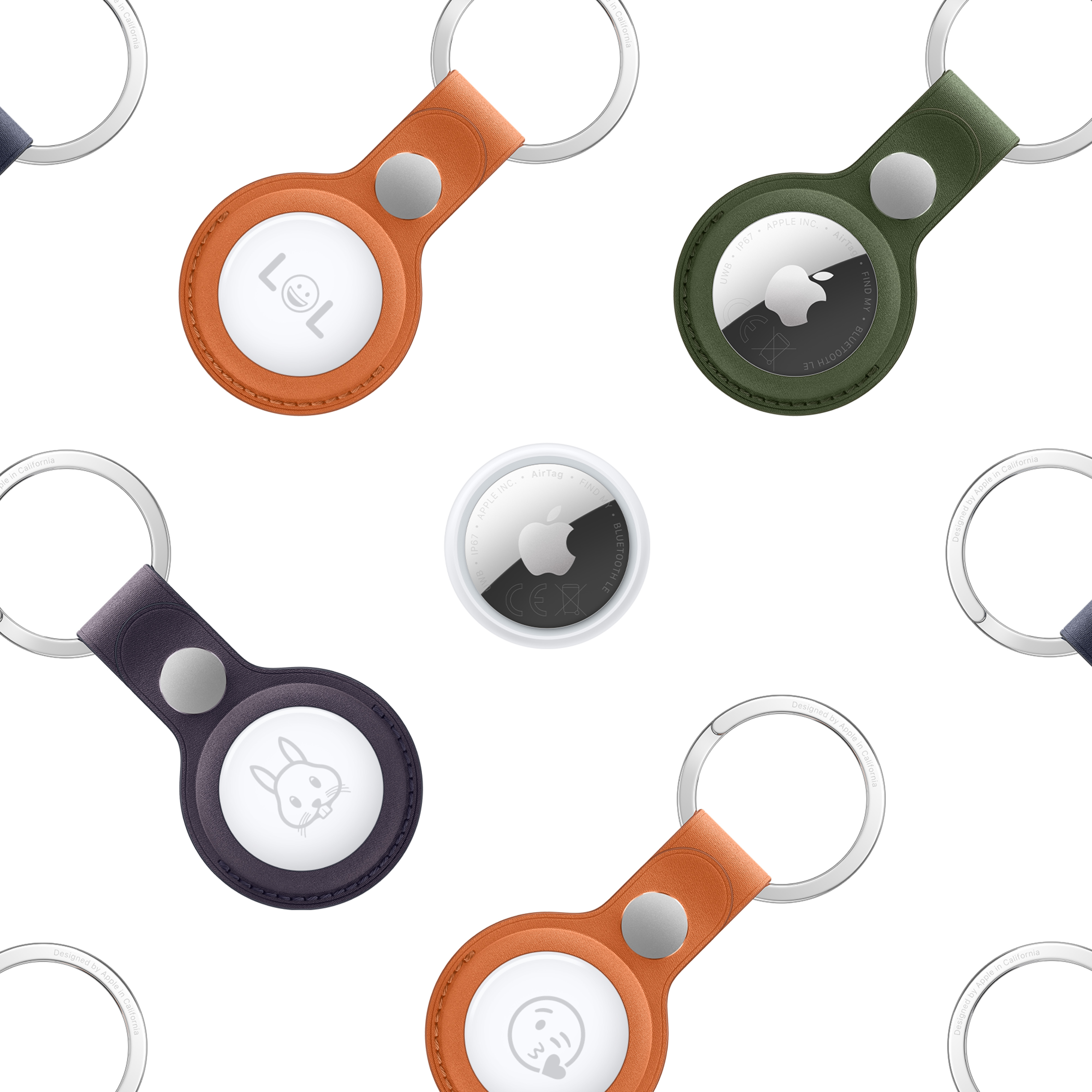 Apple AirTag (2e generatie) wit