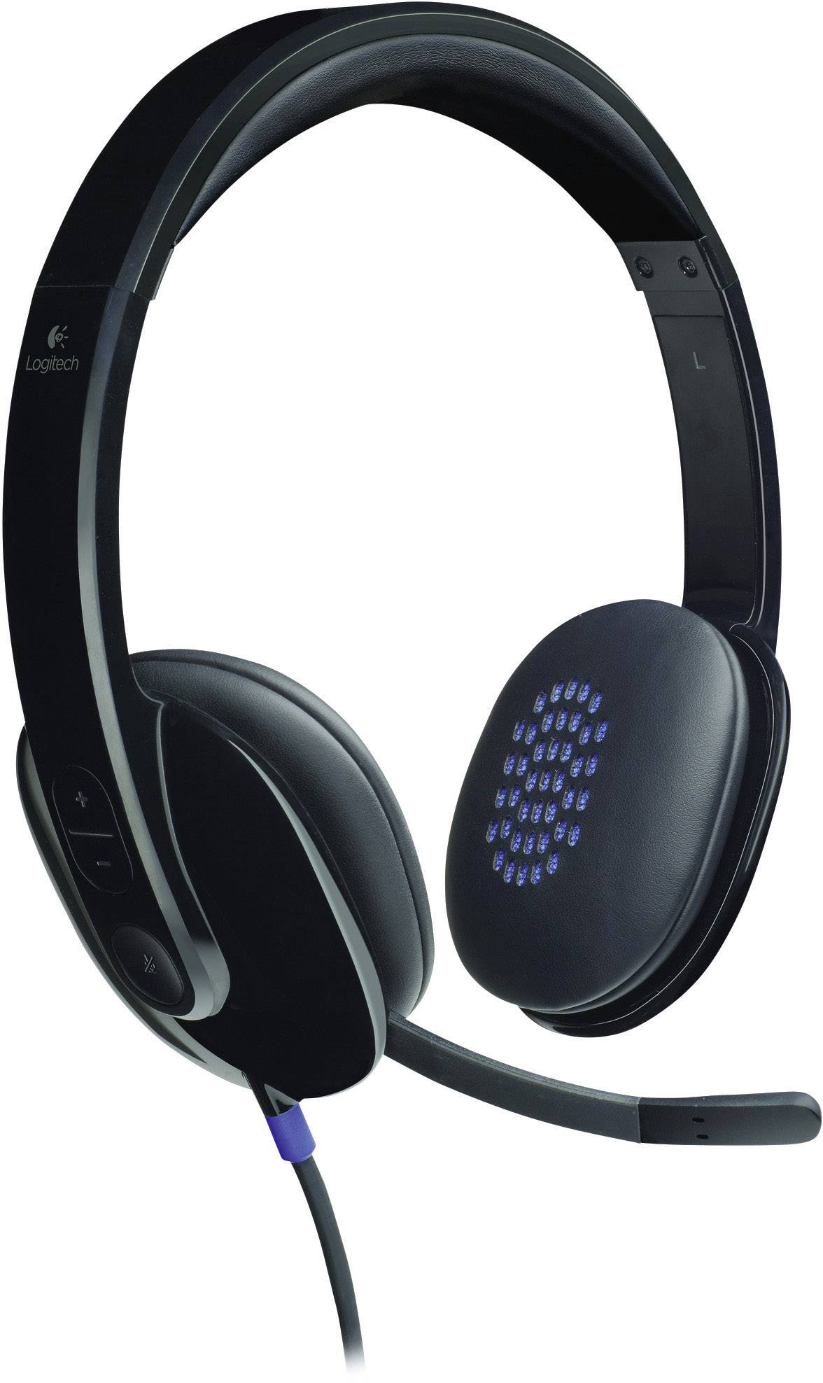 Logitech H540 USB headset zwart