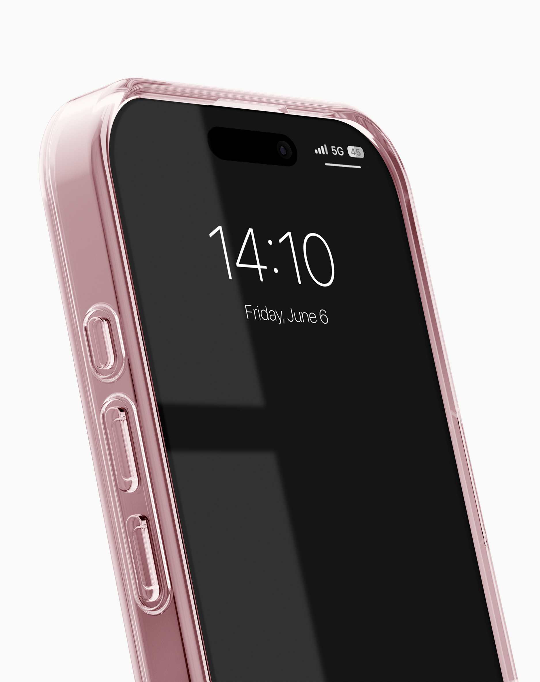 iDeal of Sweden iPhone 16 Pro Mirror case met magnetische ring rose pink