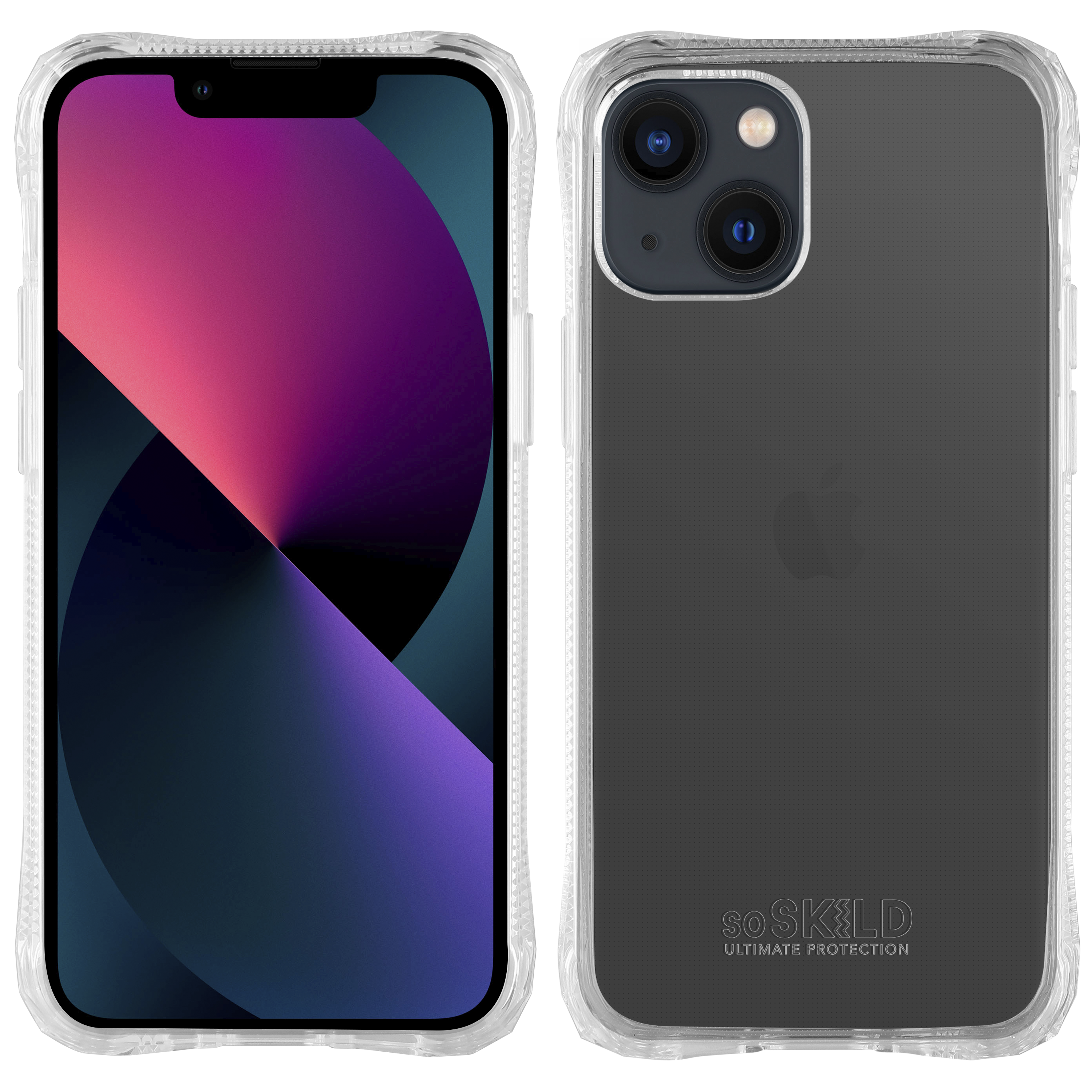 SoSkild iPhone 13 mini Absorb impact case transparant