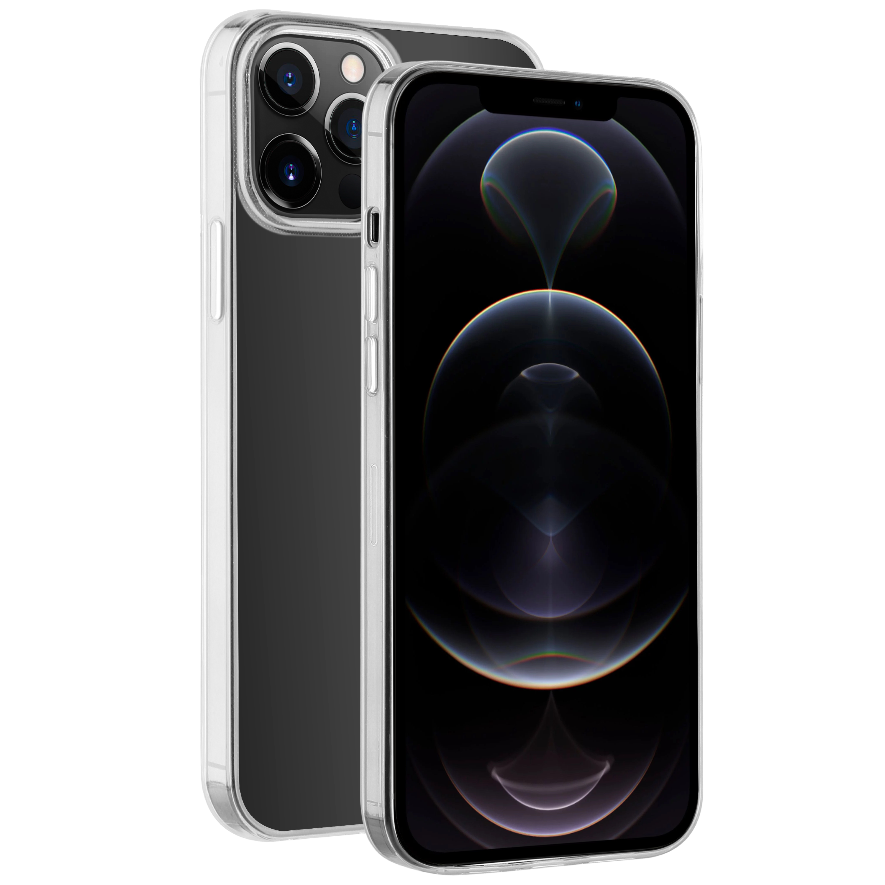 BeHello iPhone 12/12 Pro Thin gel case transparant