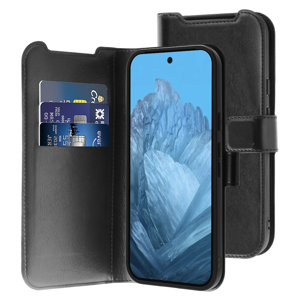 BeHello Google Pixel 9 Pro XL Gel wallet case zwart