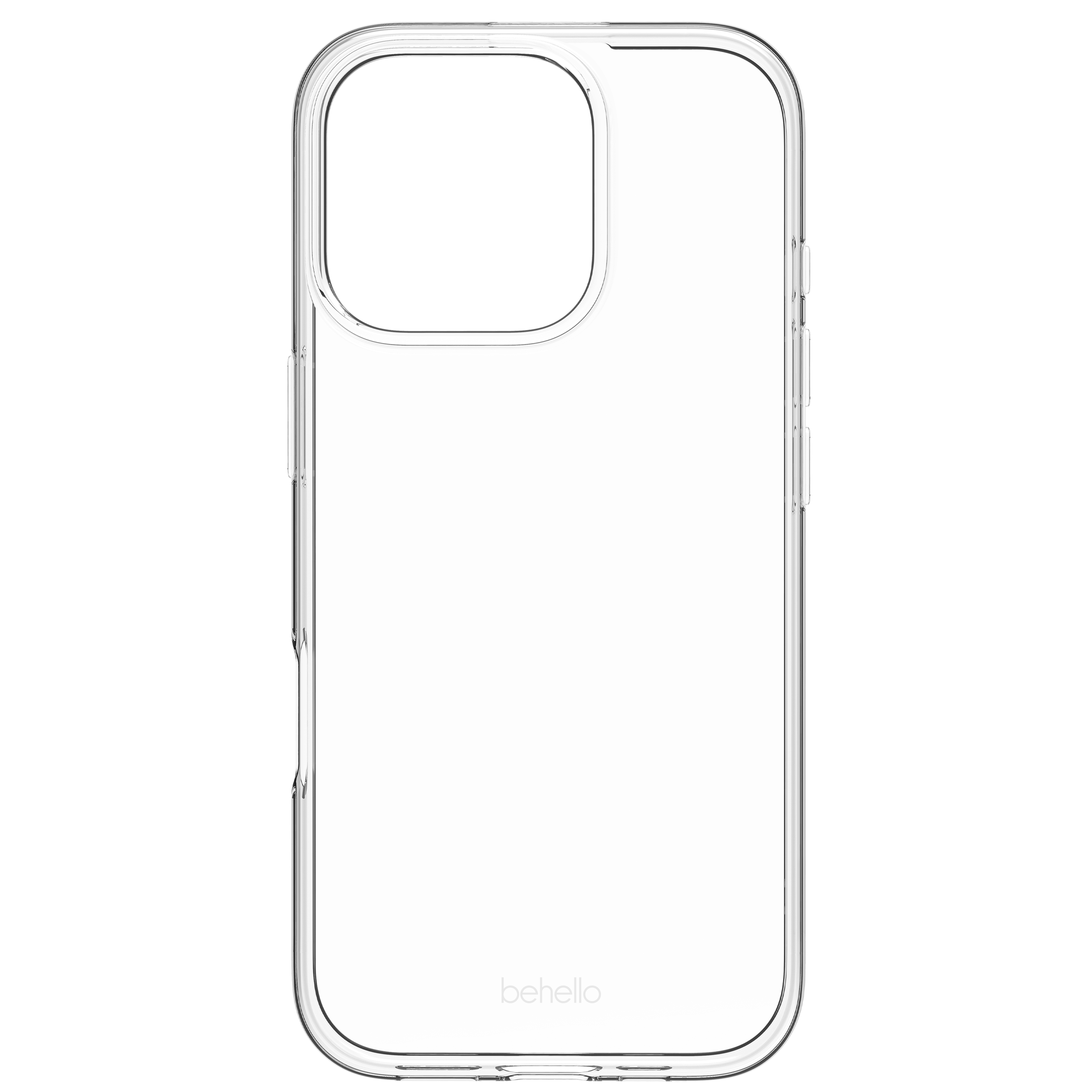 Behello iPhone 16 Pro Max Thin gel case transparant