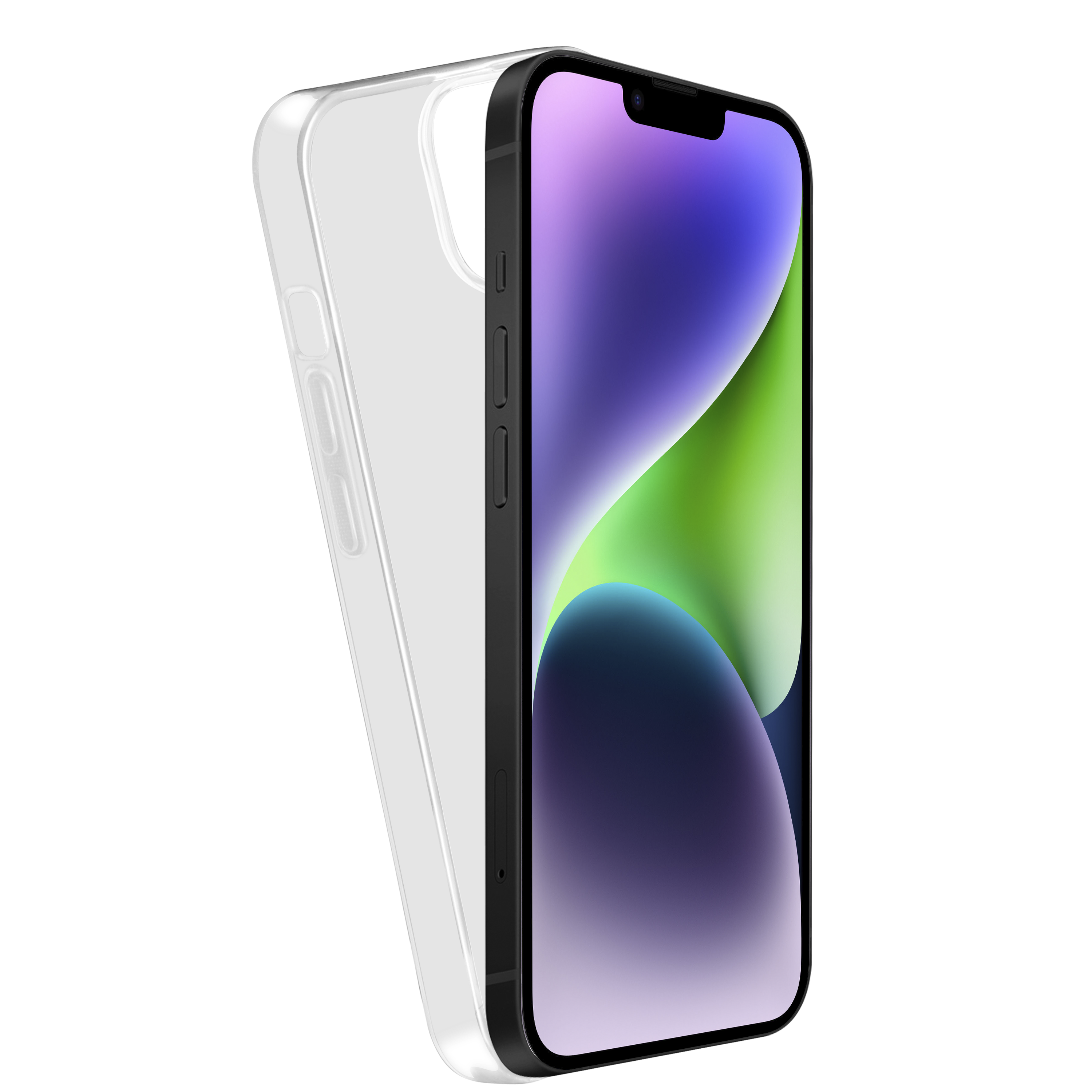 BeHello iPhone 14 Thin gel case transparant