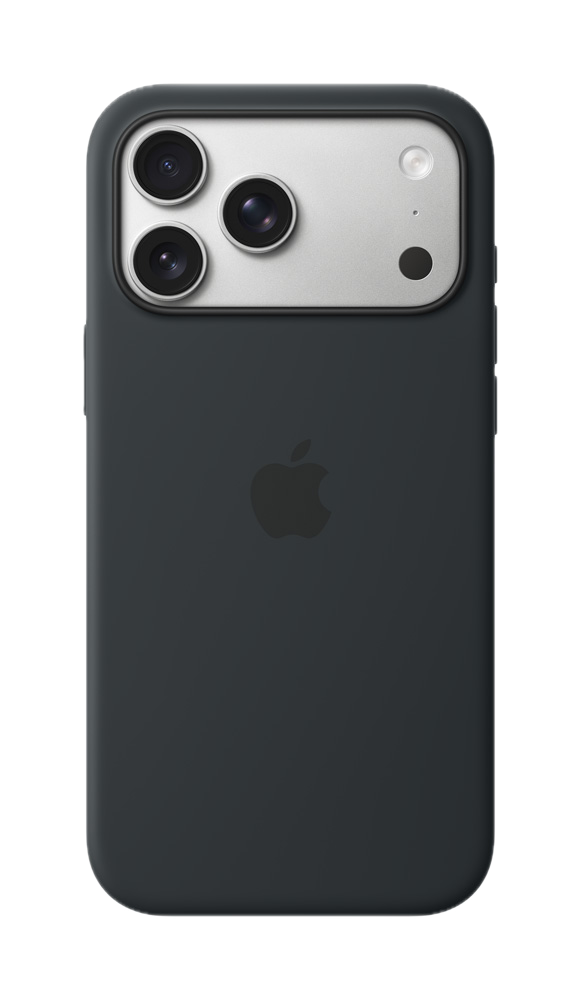 Apple iPhone 17 Pro Max Silicone case met MagSafe zwart