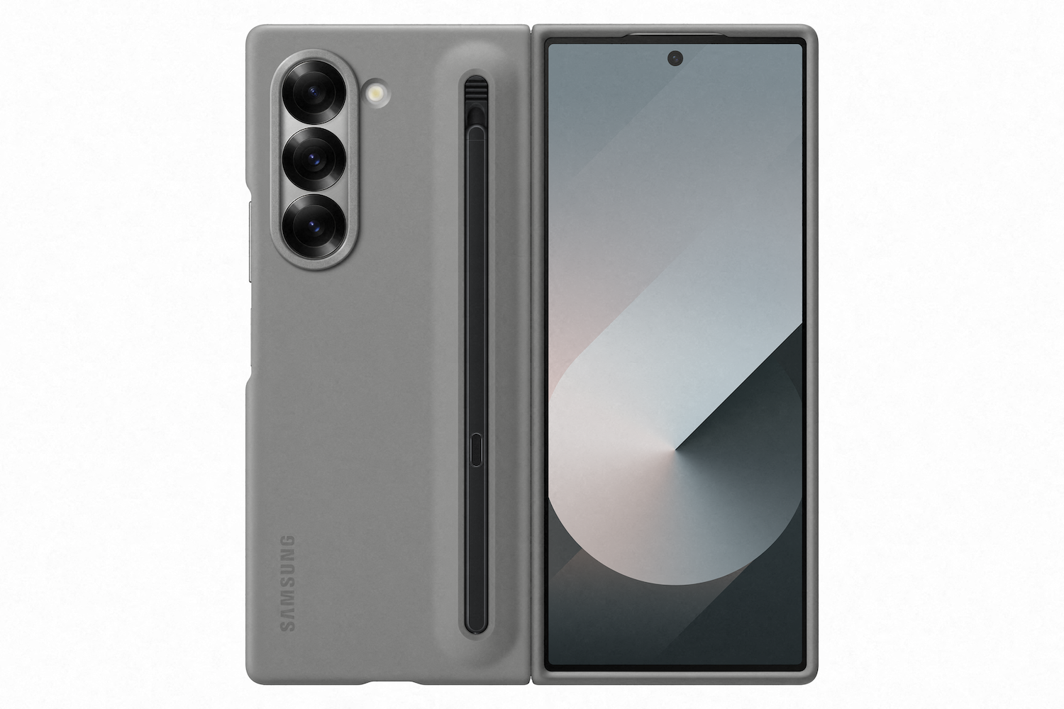 Samsung Galaxy Fold6 S Pen case grijs