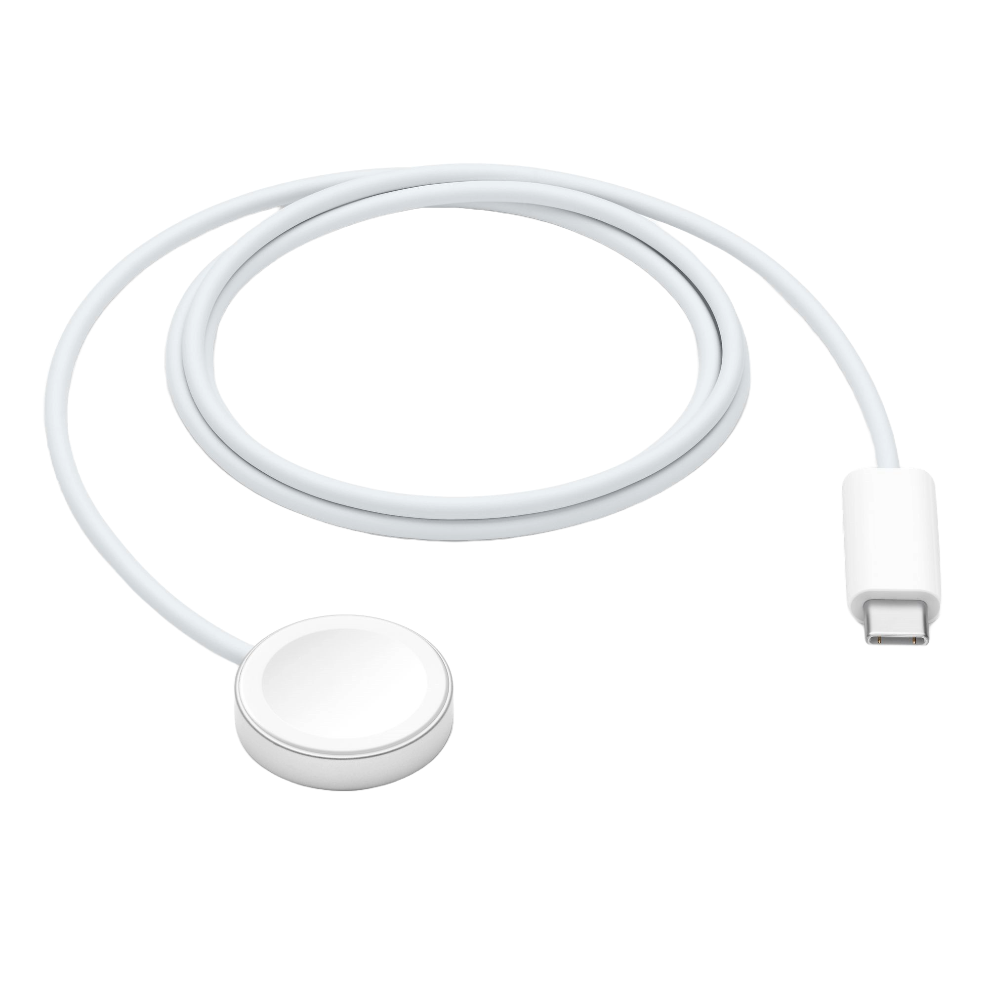 Apple Magnetische snellader naar USB‑C-kabel voor Apple Watch wit