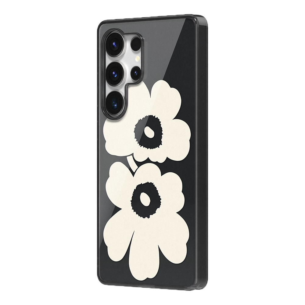 Samsung Galaxy S25 Ultra Unikko hybrid case marimekko cream