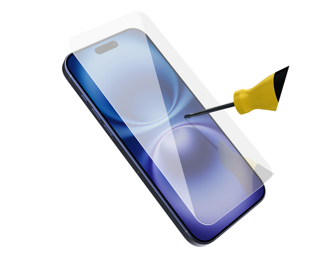 BeHello iPhone 16 / 15 High impact glass screenprotector