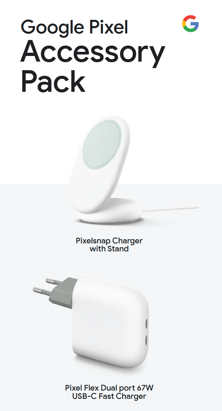Google Pixel charging pack wit
