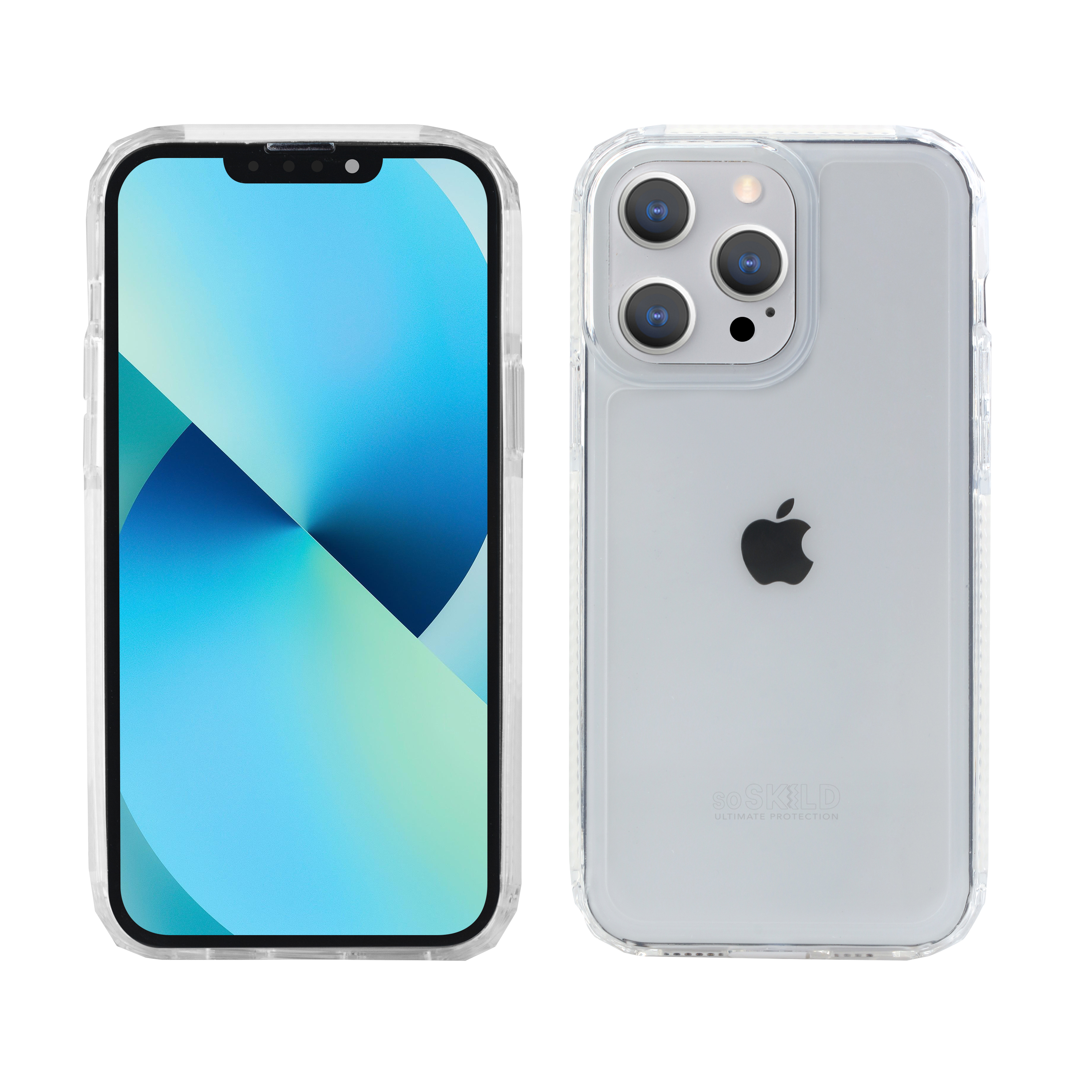 SoSkild iPhone 13 Pro Defend heavy impact case transparant