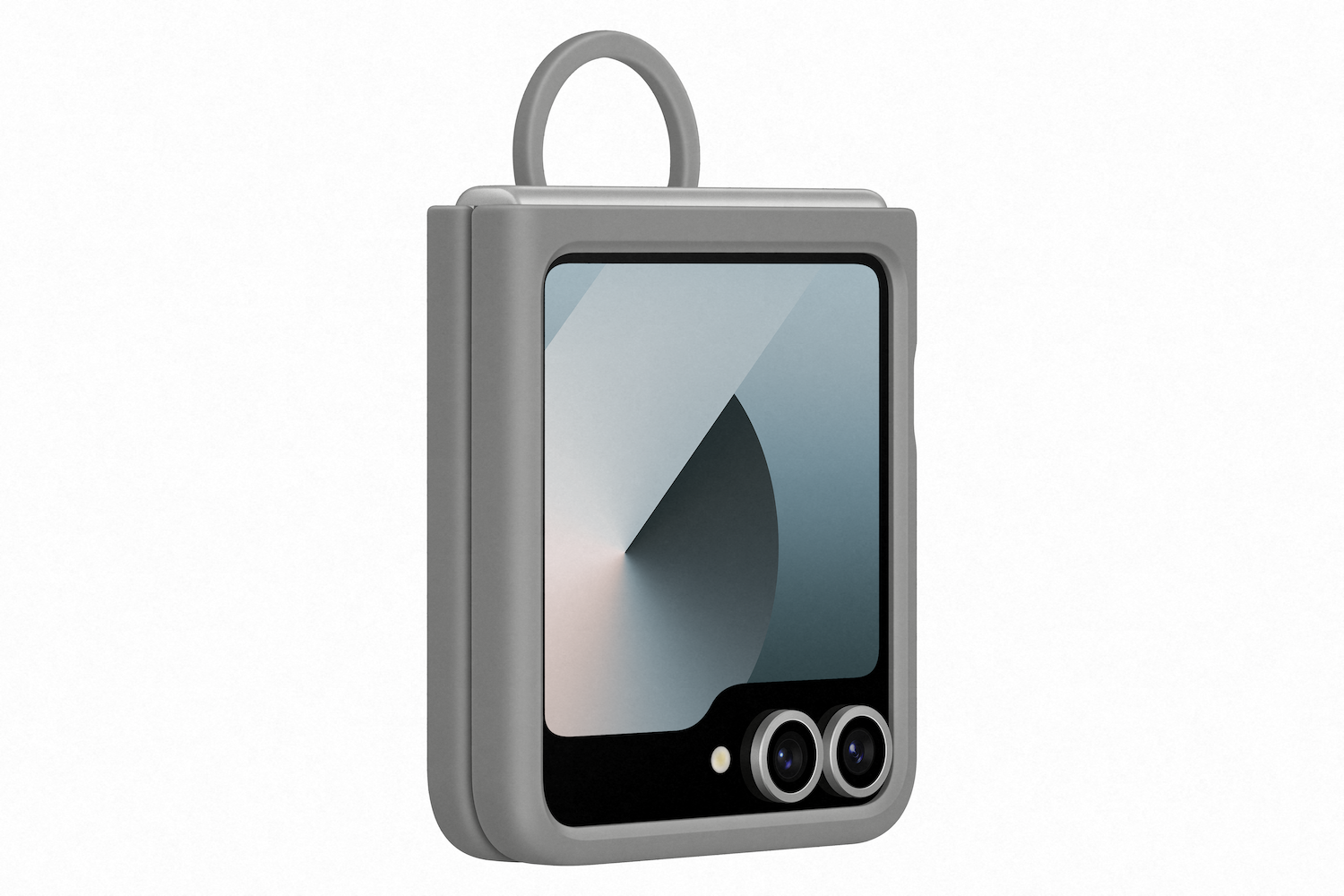 Samsung Galaxy Flip6 Silicone case grijs